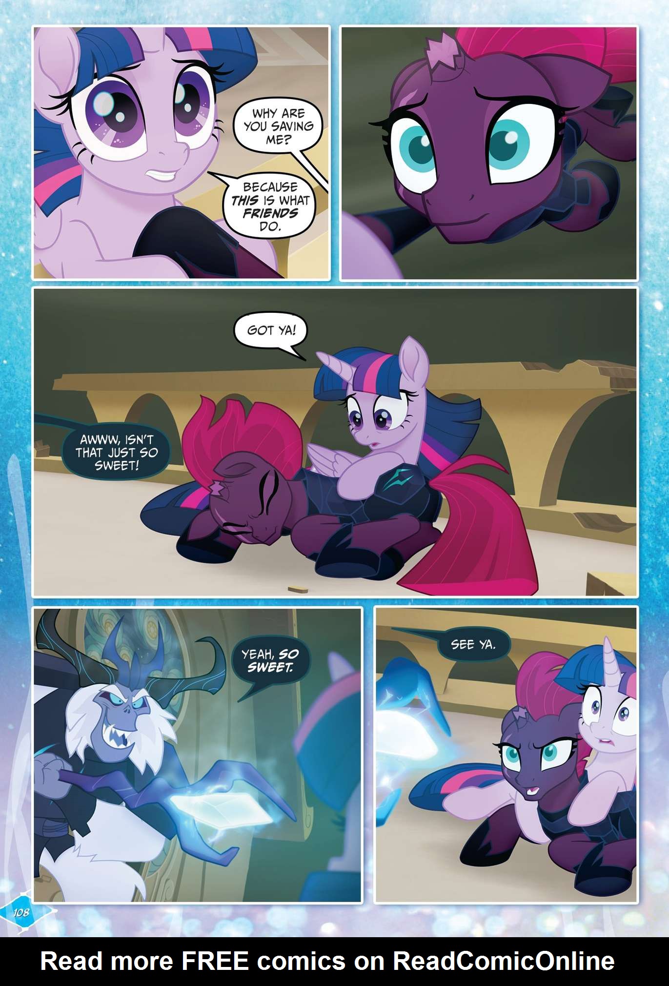 Read online My Little Pony: The Movie Adaptation comic -  Issue # TPB - 109