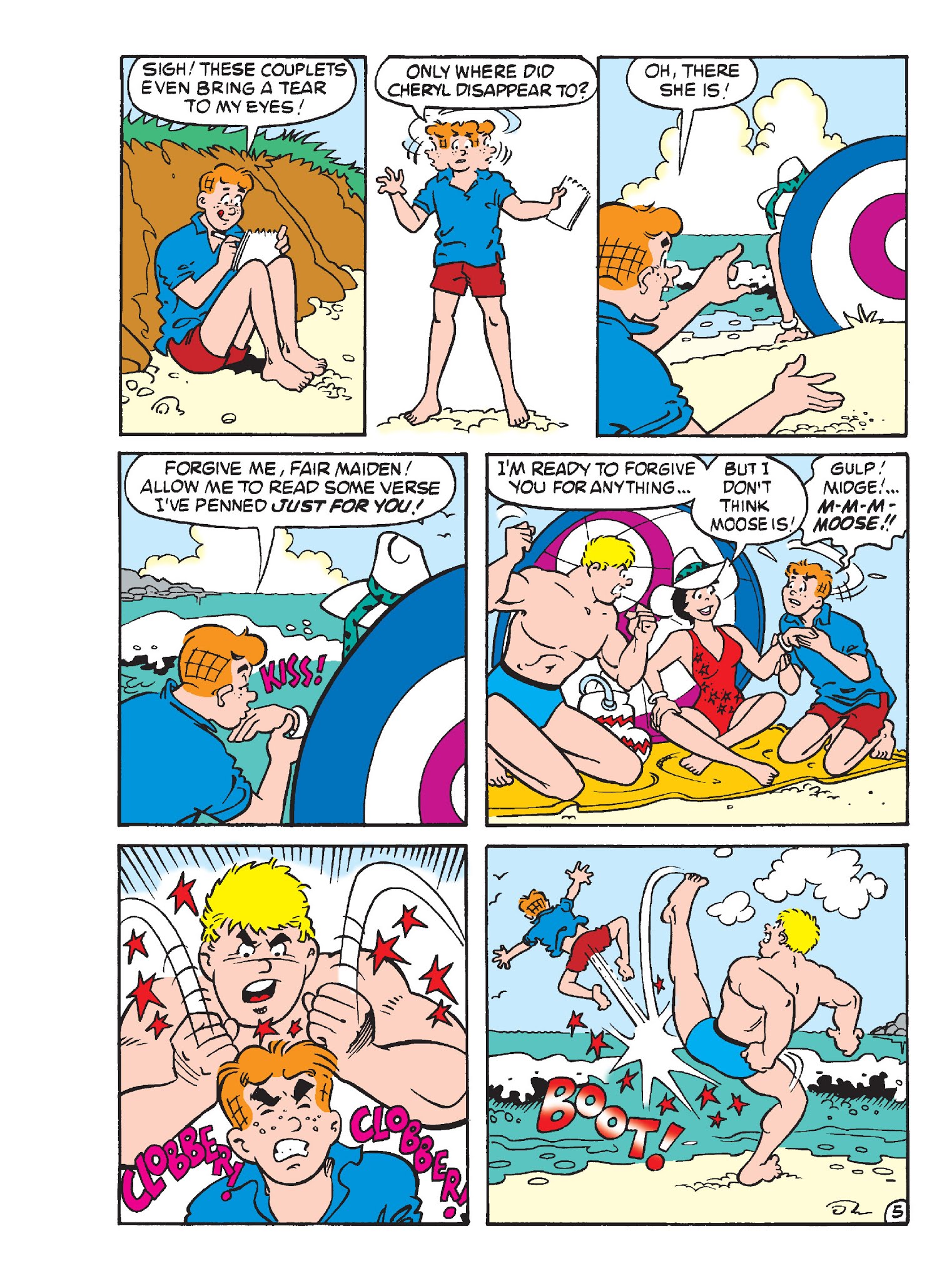 Read online Archie's Funhouse Double Digest comic -  Issue #21 - 182
