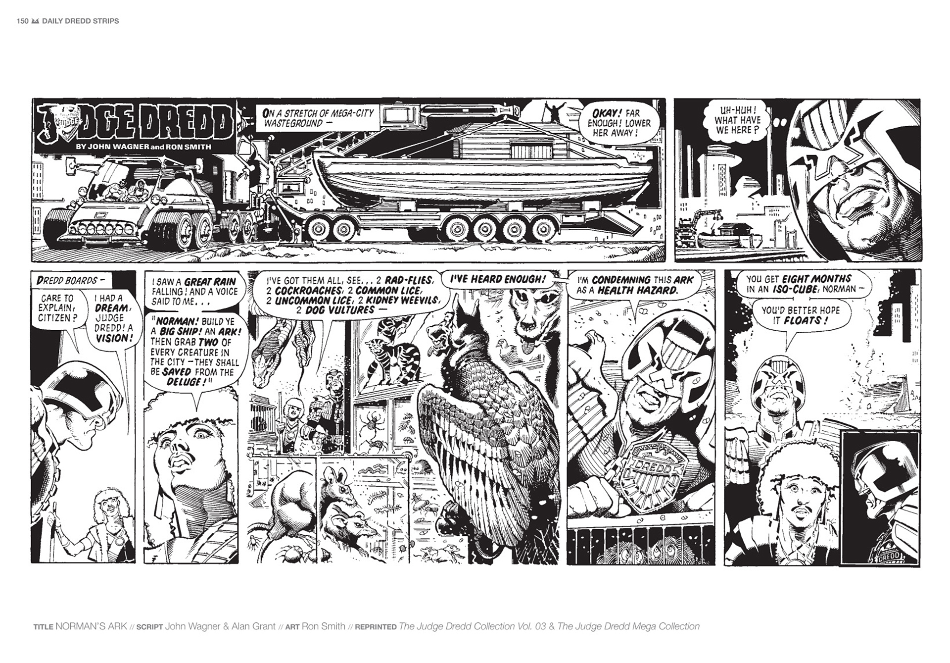Read online Judge Dredd: The Daily Dredds comic -  Issue # TPB 1 - 153