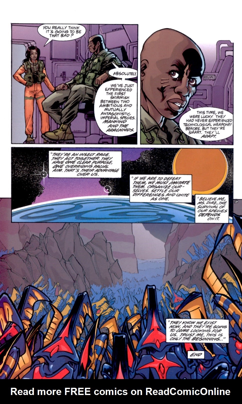 Read online Starship Troopers: Insect Touch comic -  Issue #3 - 23