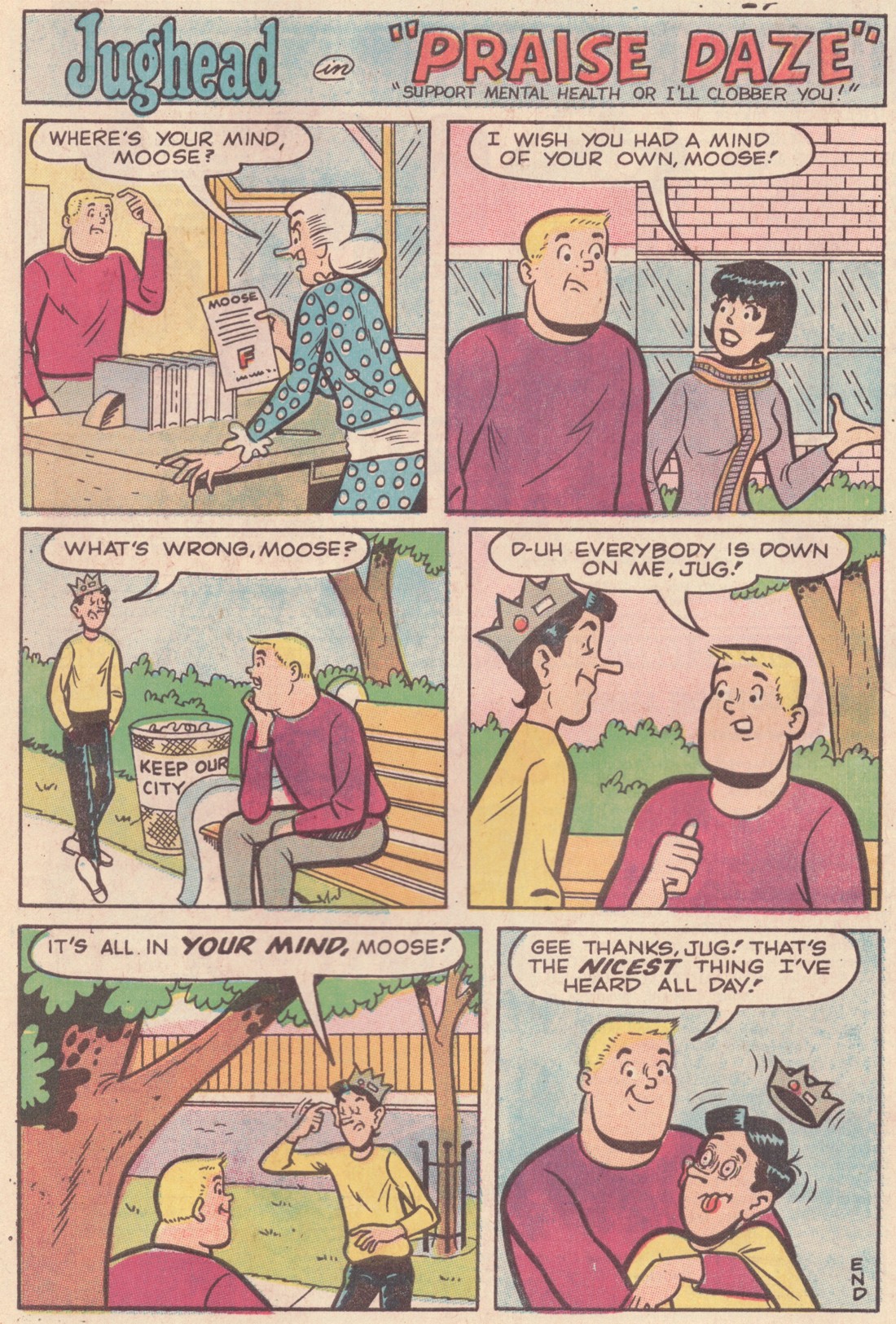 Read online Jughead's Jokes comic -  Issue #9 - 26