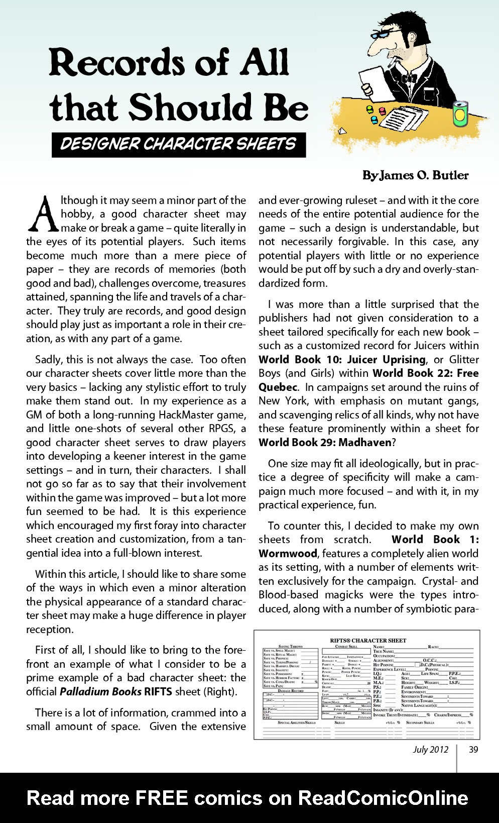 Read online Knights of the Dinner Table comic -  Issue #189 - 41