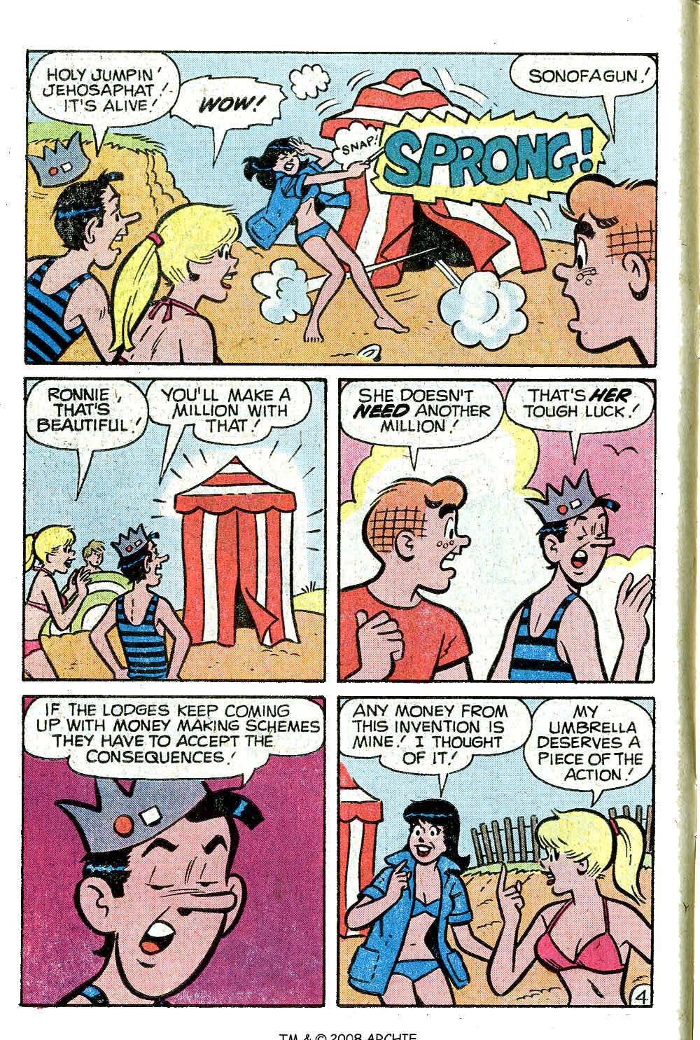 Read online Archie's Girls Betty and Veronica comic -  Issue #287 - 6