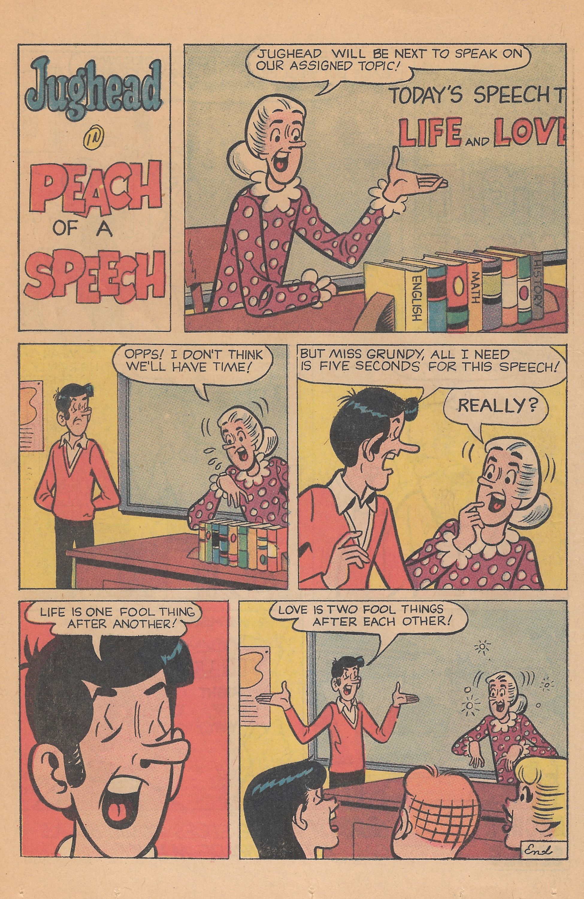 Read online Jughead's Jokes comic -  Issue #19 - 10