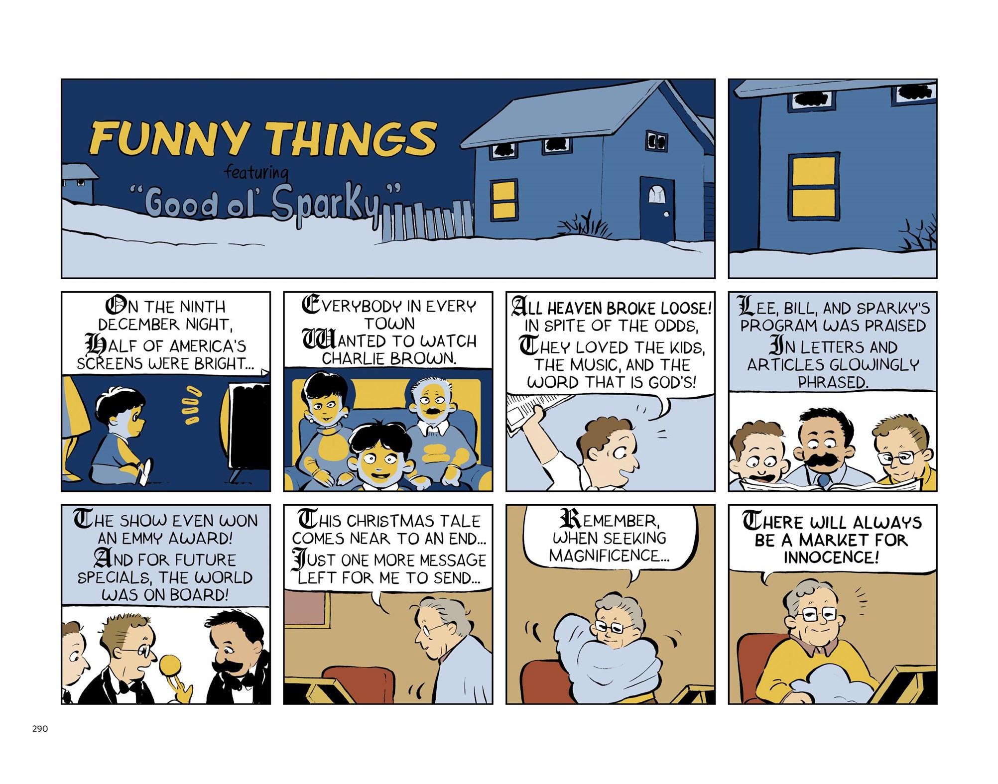 Read online Funny Things: A Comic Strip Biography of Charles M. Schulz comic -  Issue # TPB (Part 3) - 93