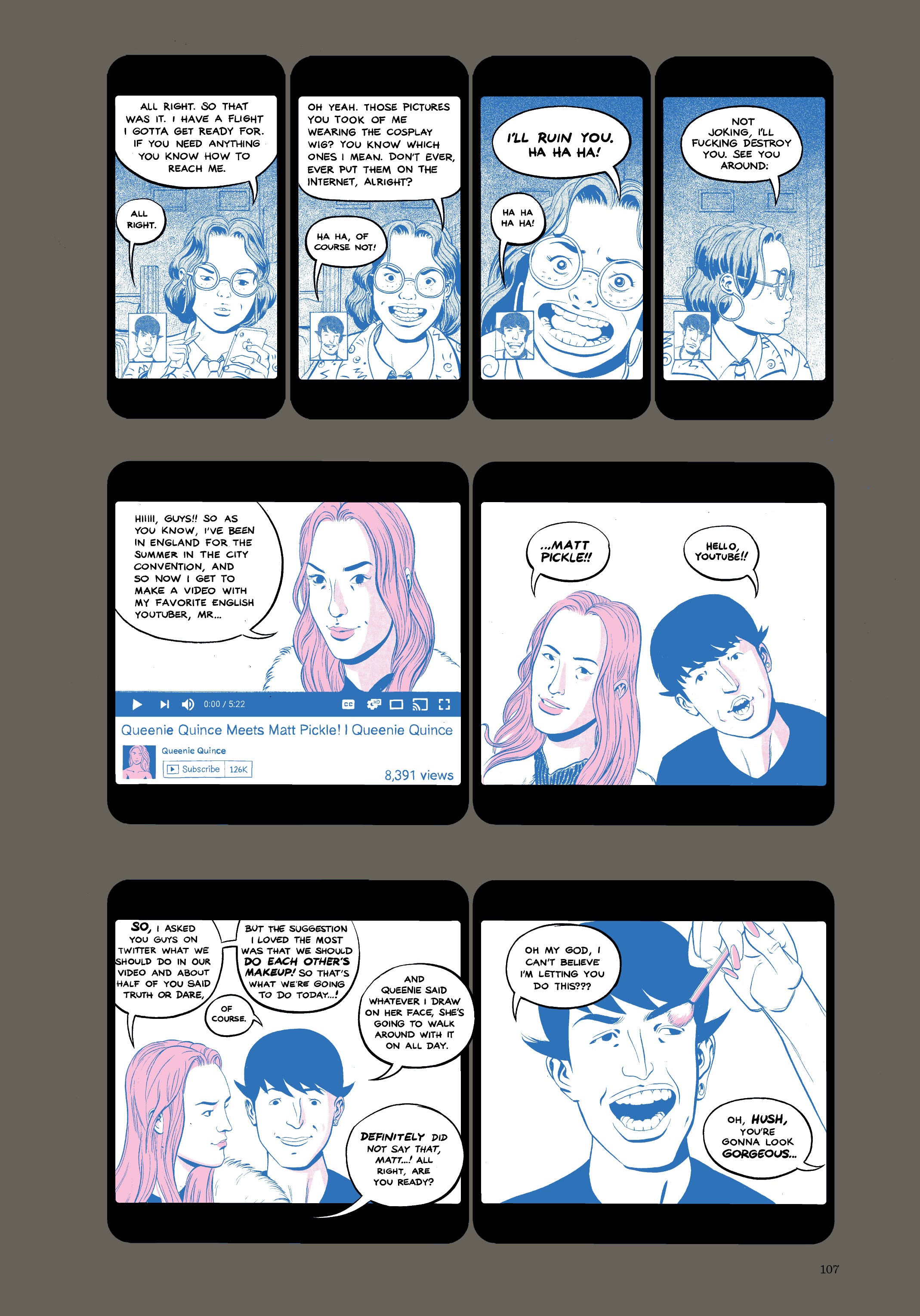 Read online Now: The New Comics Anthology comic -  Issue #9 - 105