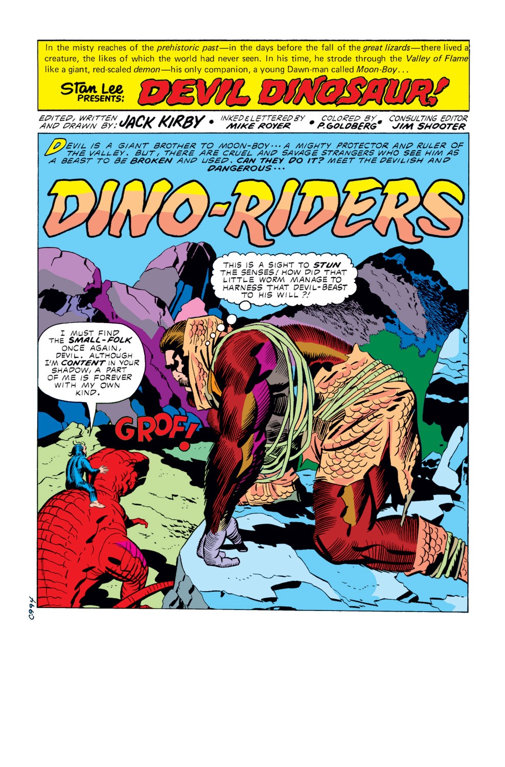 Read online Devil Dinosaur comic -  Issue #8 - 2