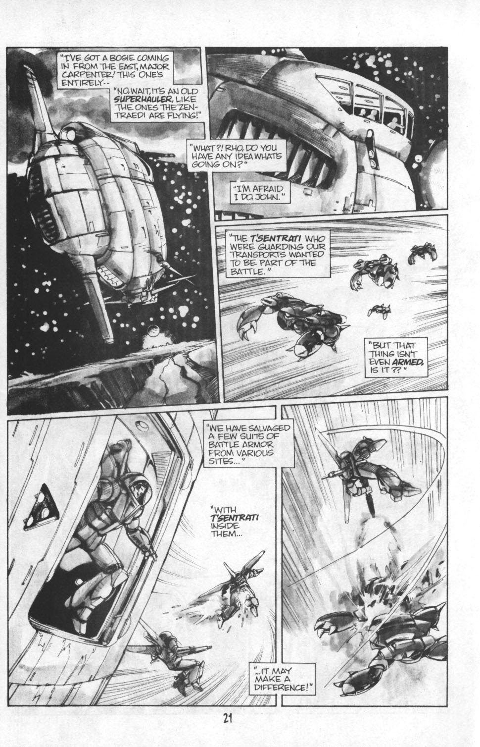 Read online Robotech: Invid War comic -  Issue #11 - 23