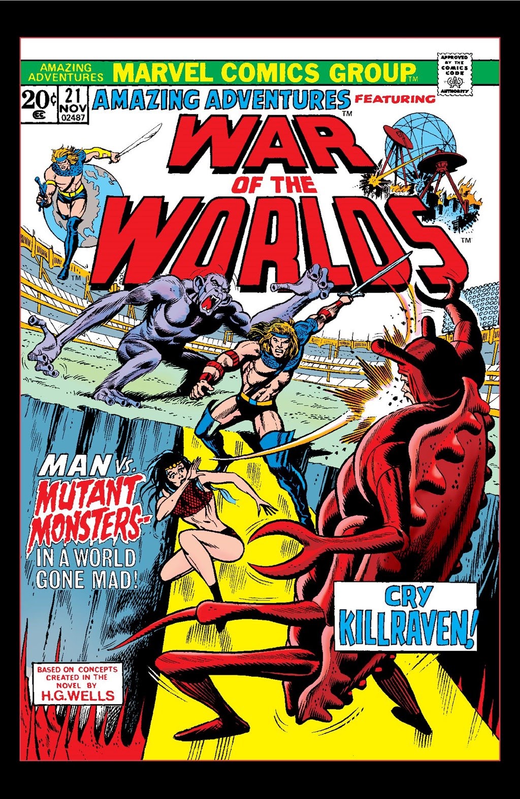 Read online Killraven Epic Collection: Warrior of the Worlds comic -  Issue # TPB (Part 1) - 66