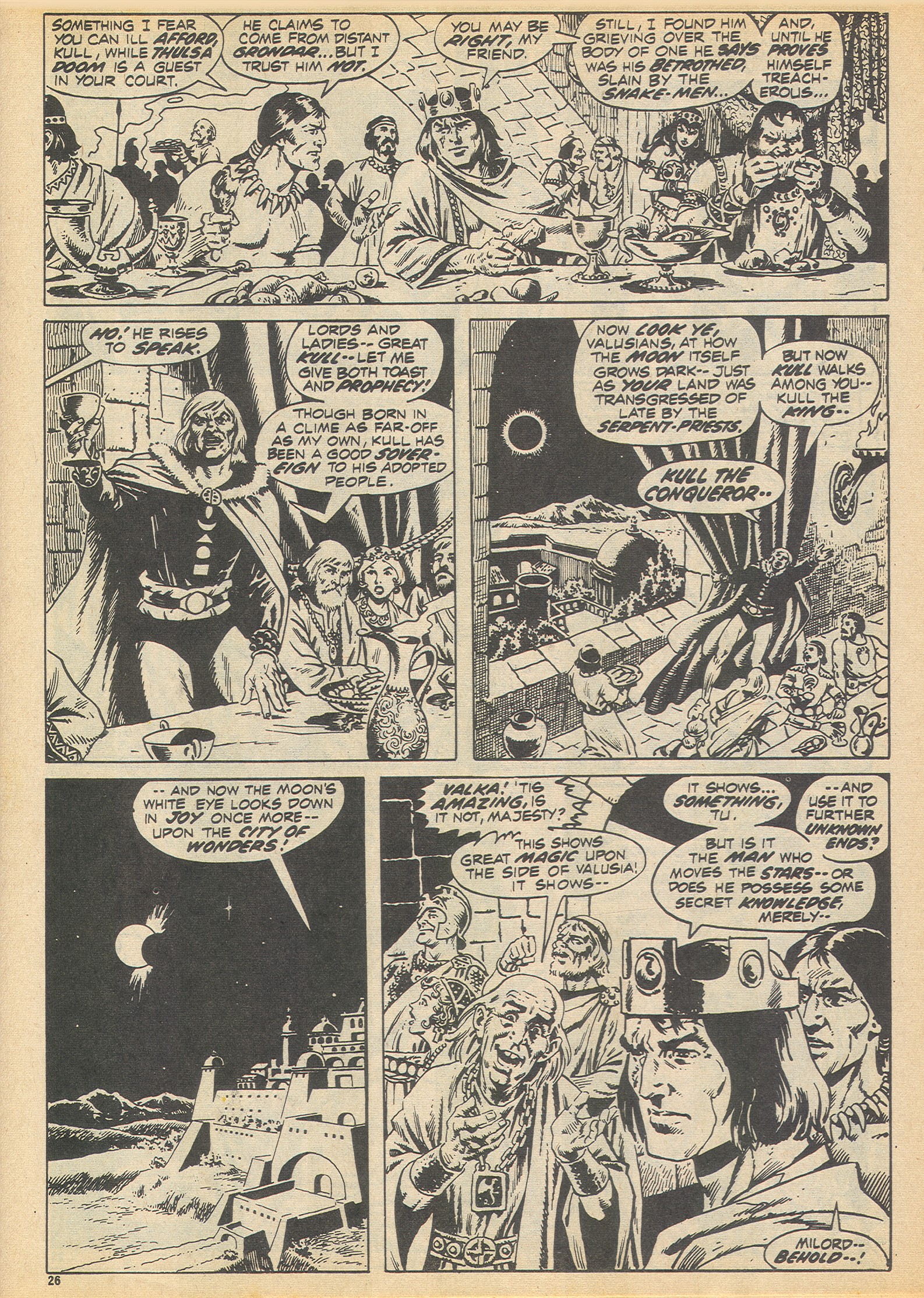 Read online The Savage Sword of Conan (1975) comic -  Issue #9 - 26