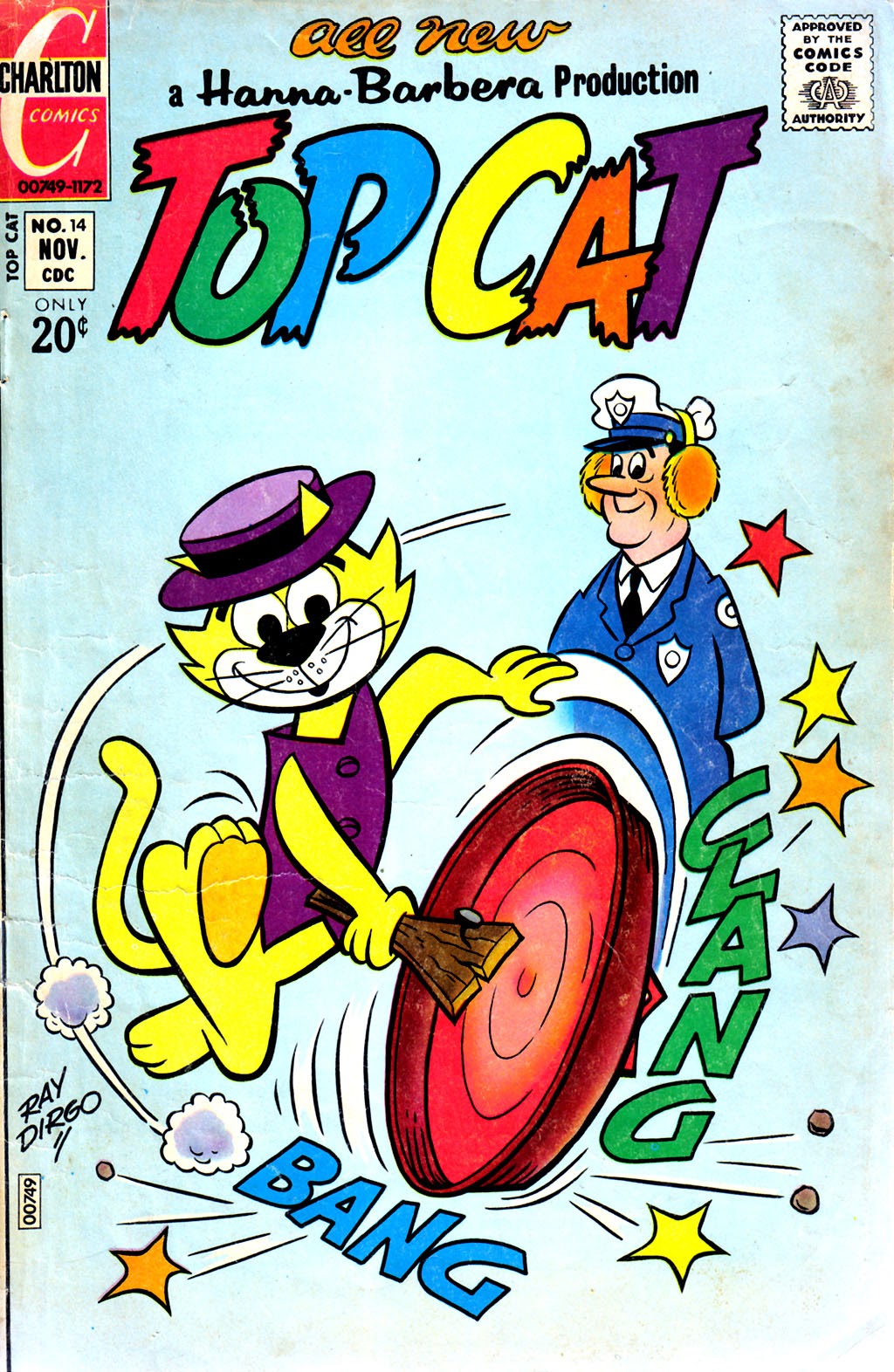 Read online Top Cat (1970) comic -  Issue #14 - 1