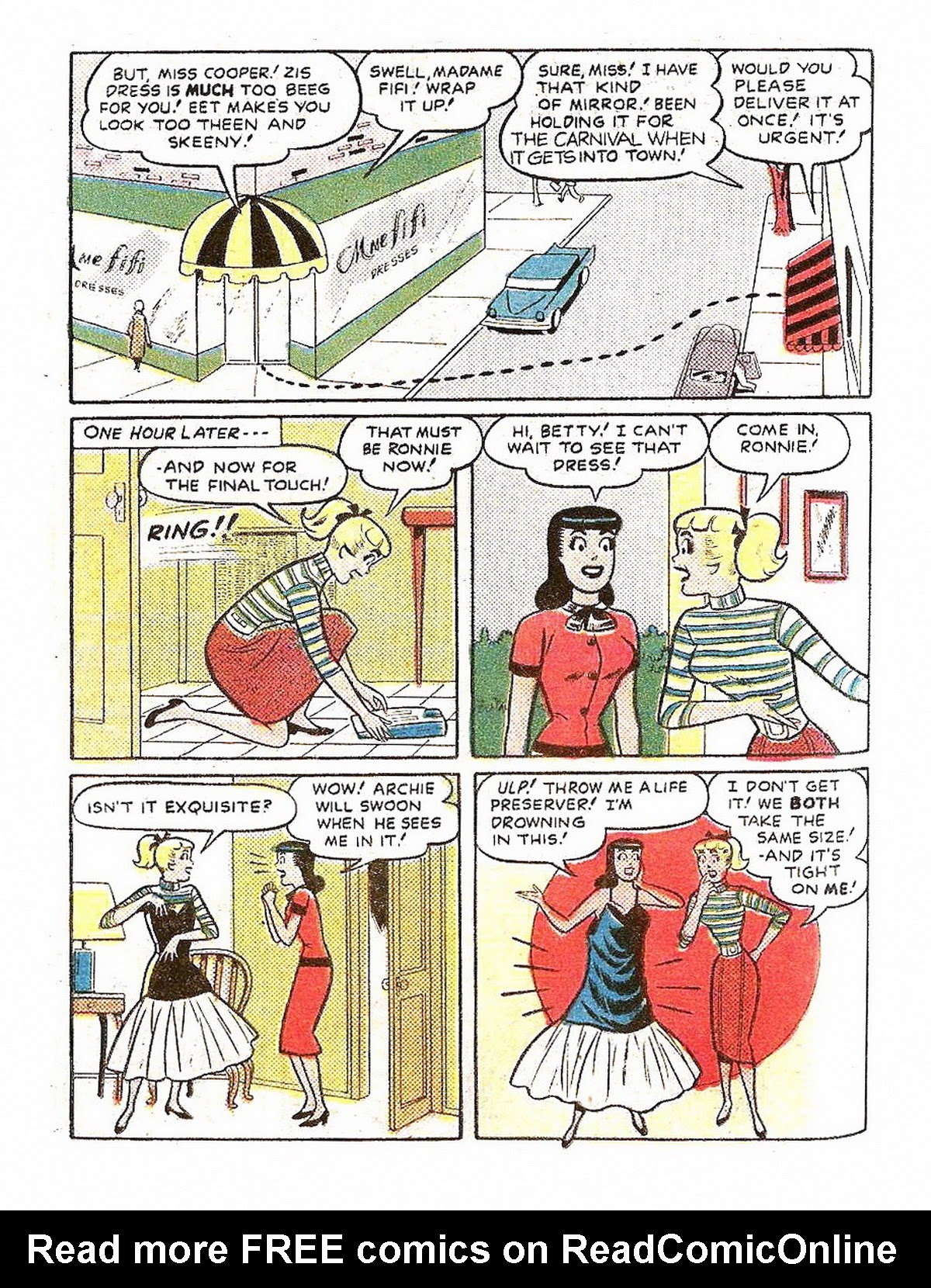 Read online Archie's Double Digest Magazine comic -  Issue #14 - 160