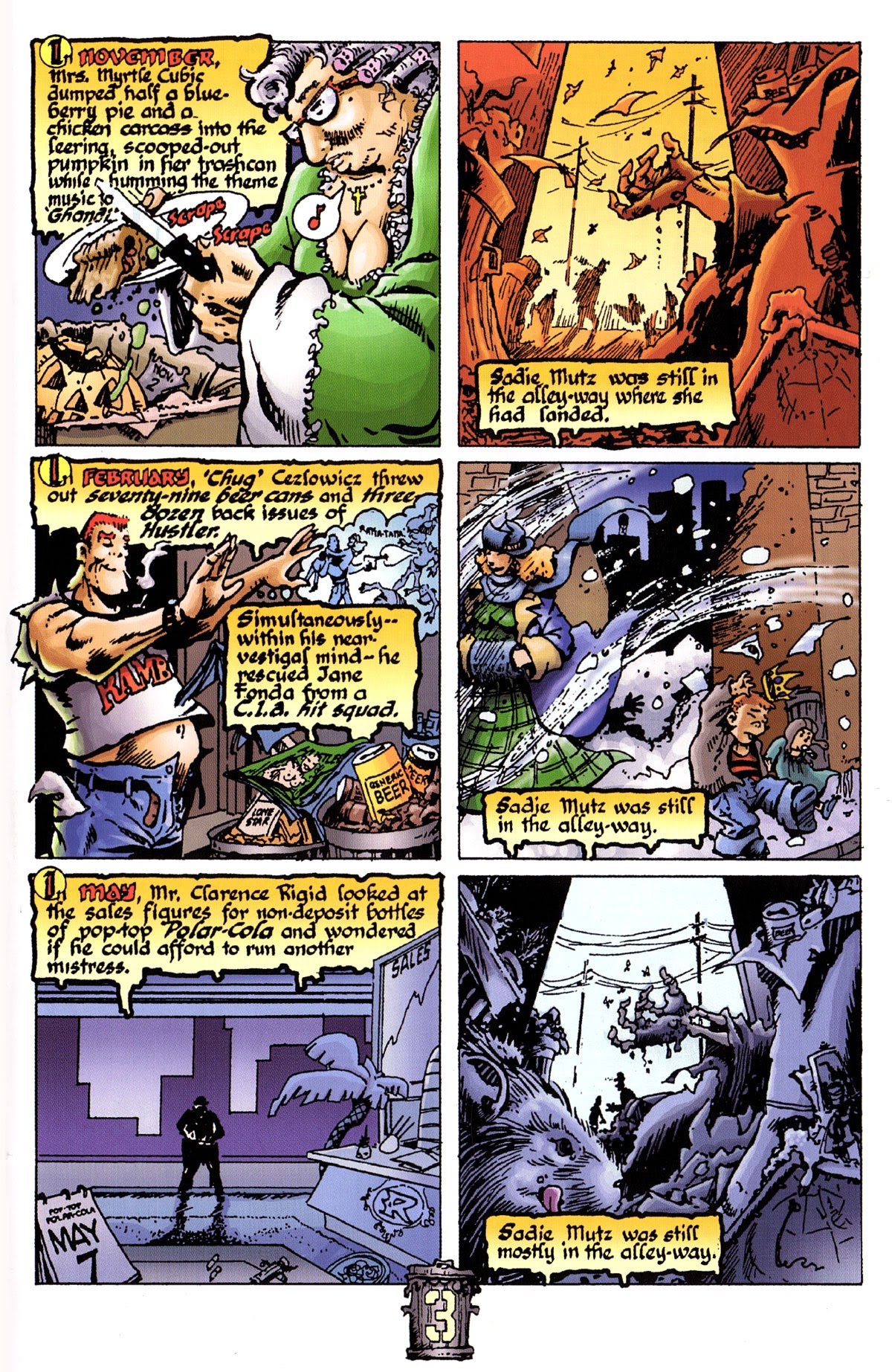 Read online Mr. Monster: Who Watches the Garbagemen? comic -  Issue # Full - 5