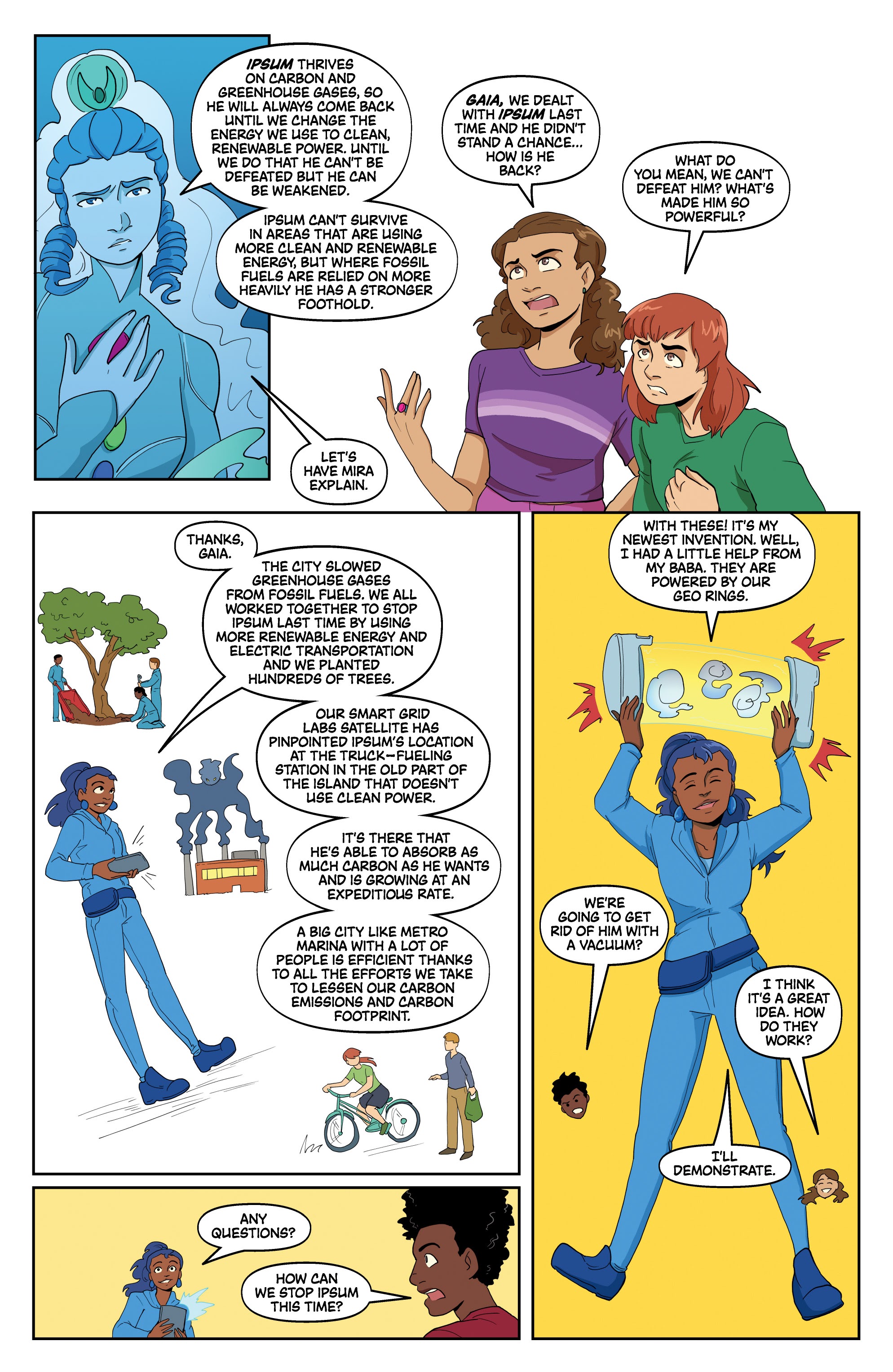 Read online Climate Keepers: Agents of Project Zero comic -  Issue # Full - 9