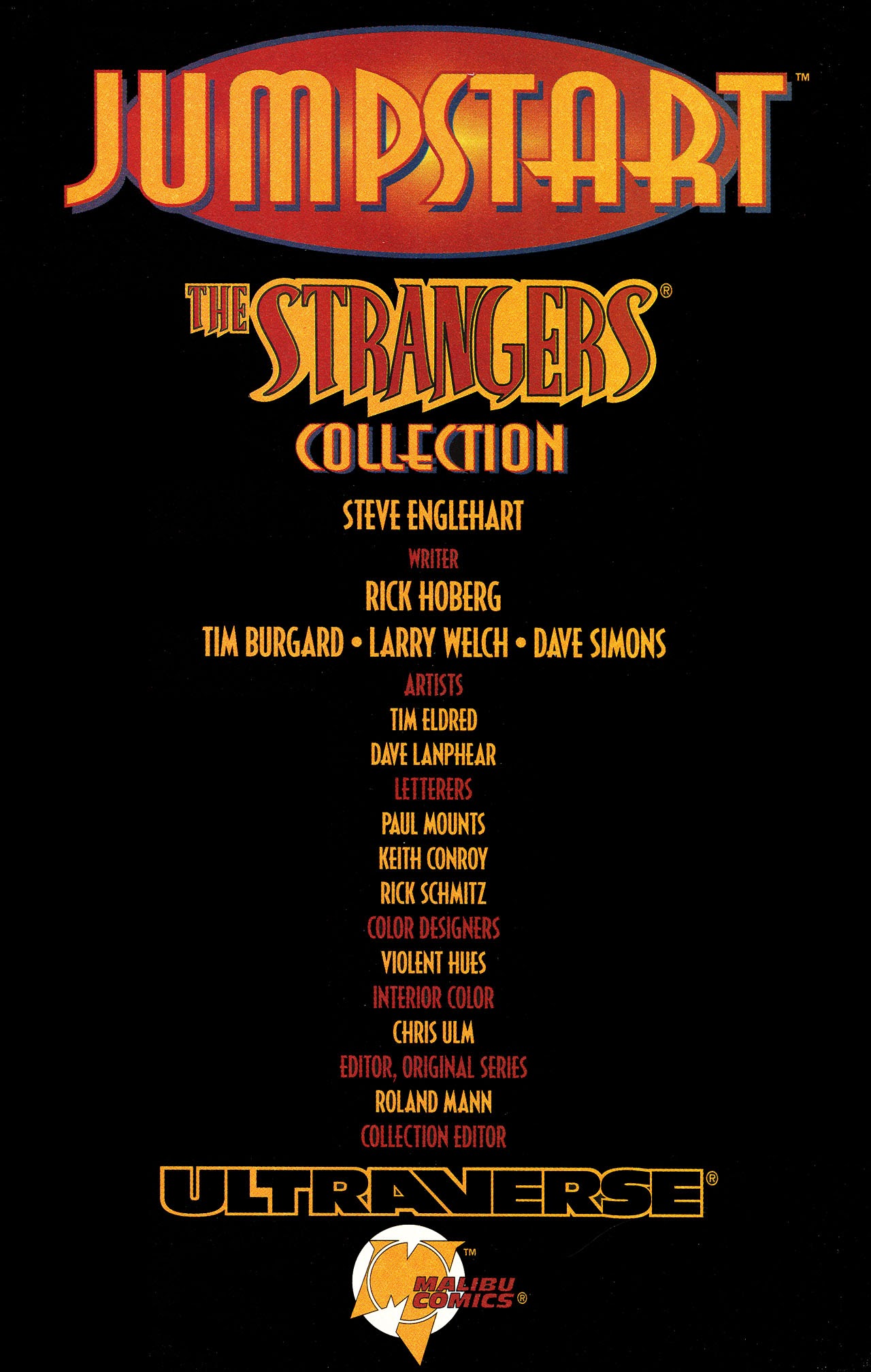 Read online Jumpstart: The Strangers Collection comic -  Issue # TPB - 3