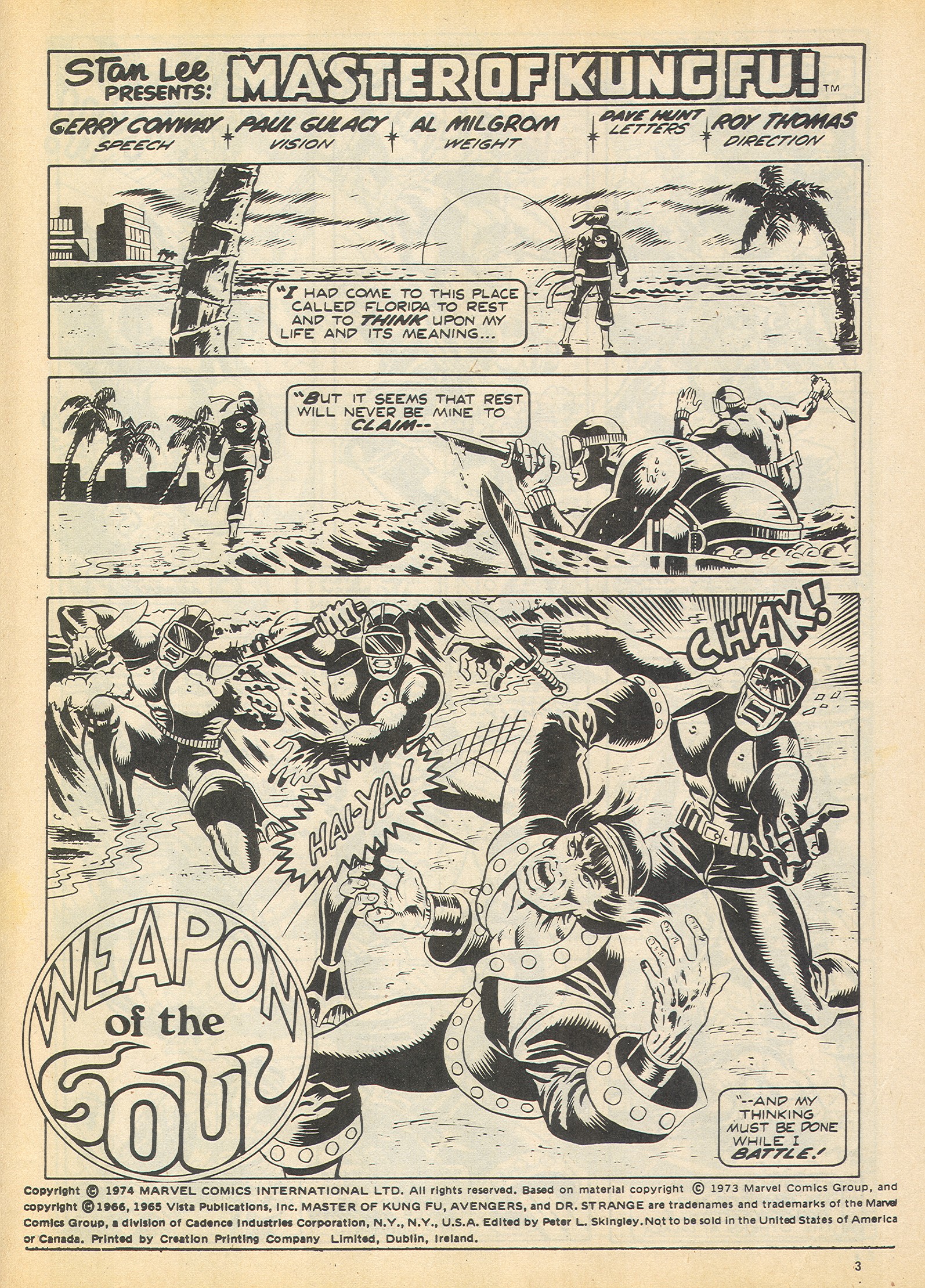 Read online The Avengers (1973) comic -  Issue #40 - 3