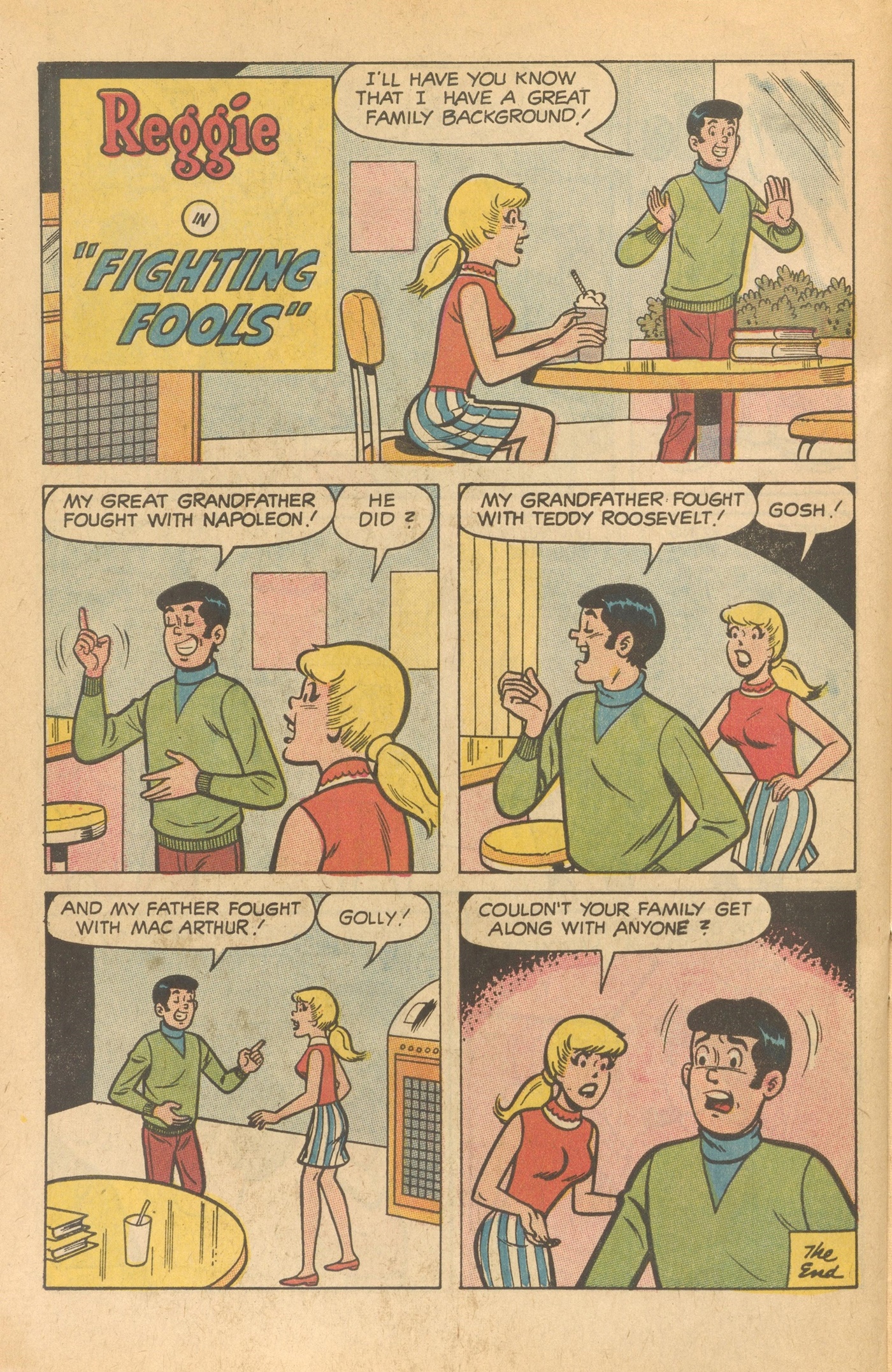 Read online Reggie's Wise Guy Jokes comic -  Issue #18 - 32