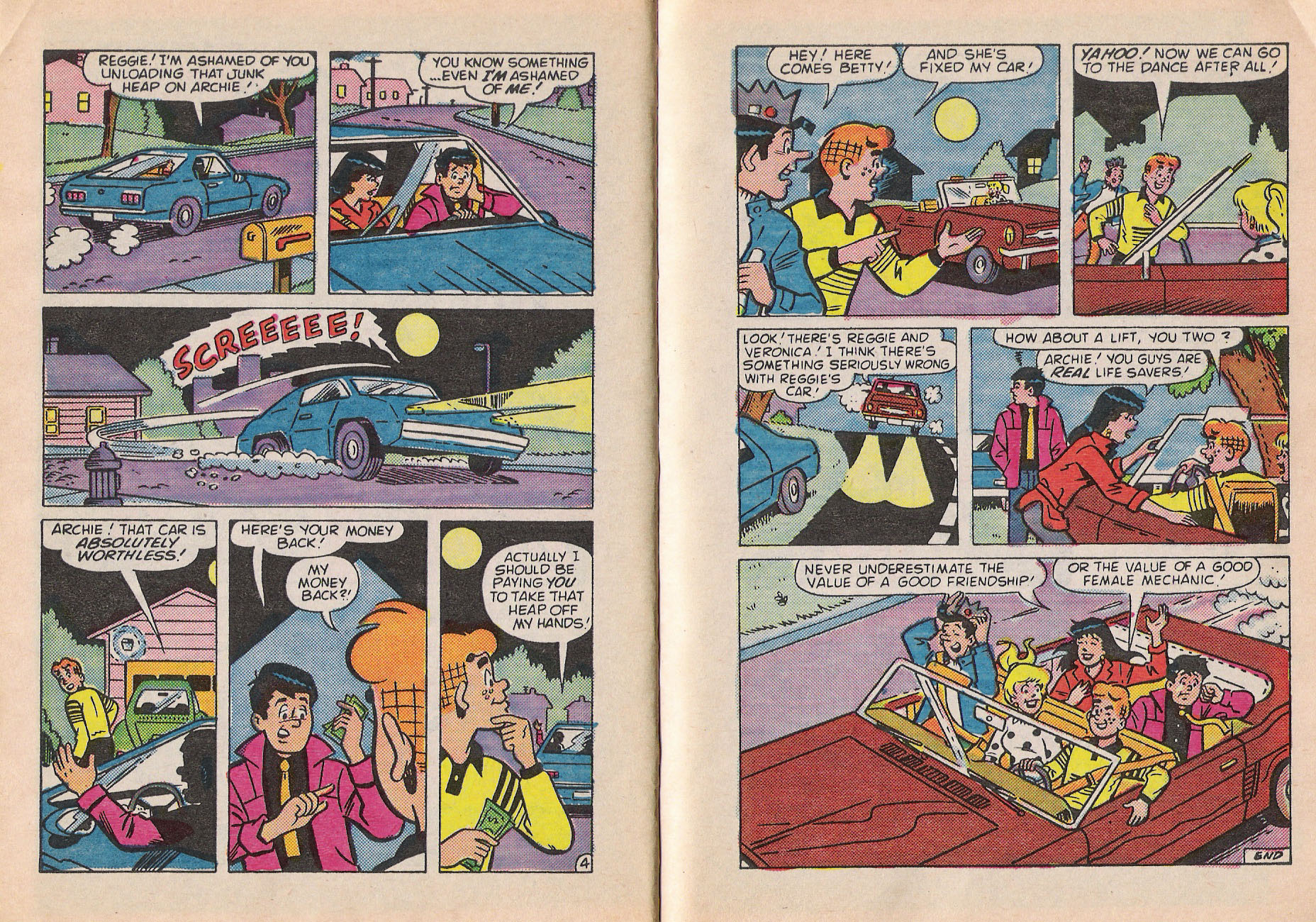 Read online Archie Digest Magazine comic -  Issue #96 - 4
