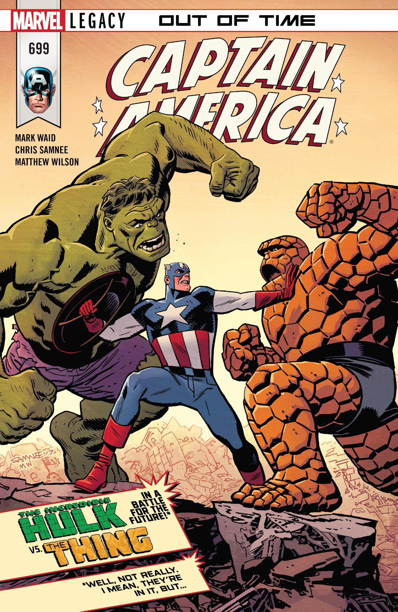 Read online Captain America (2017) comic -  Issue #699 - 1