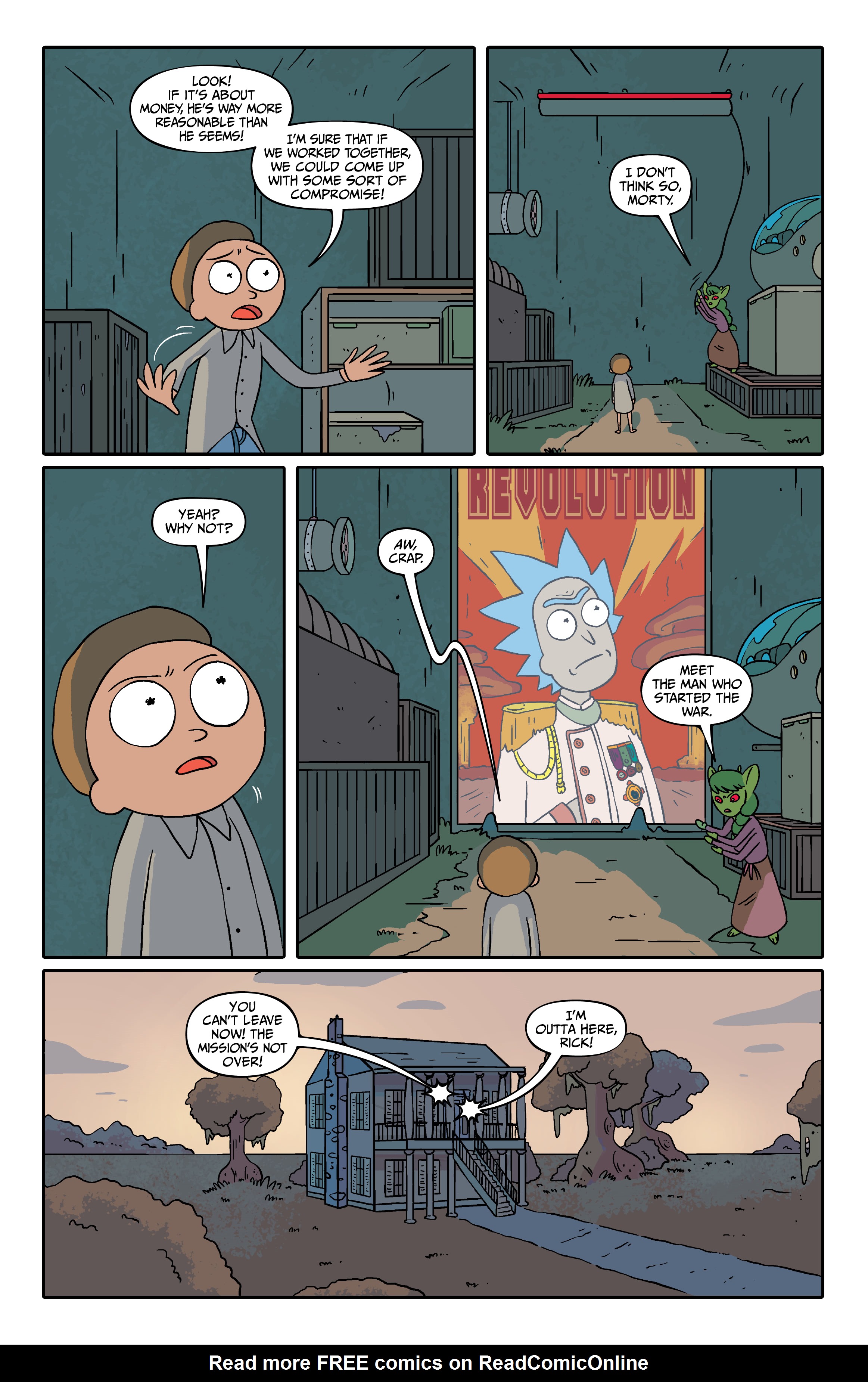 Read online Rick and Morty comic -  Issue # (2015) _Deluxe Edition 1 (Part 1) - 75