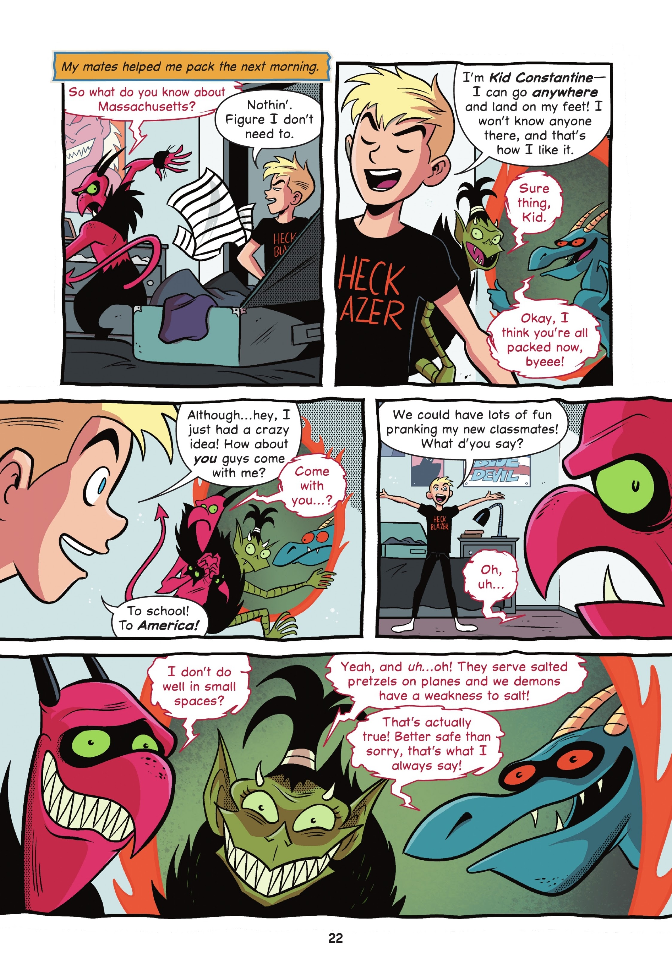 Read online The Mystery of the Meanest Teacher: A Johnny Constantine Graphic Novel comic -  Issue # TPB (Part 1) - 21
