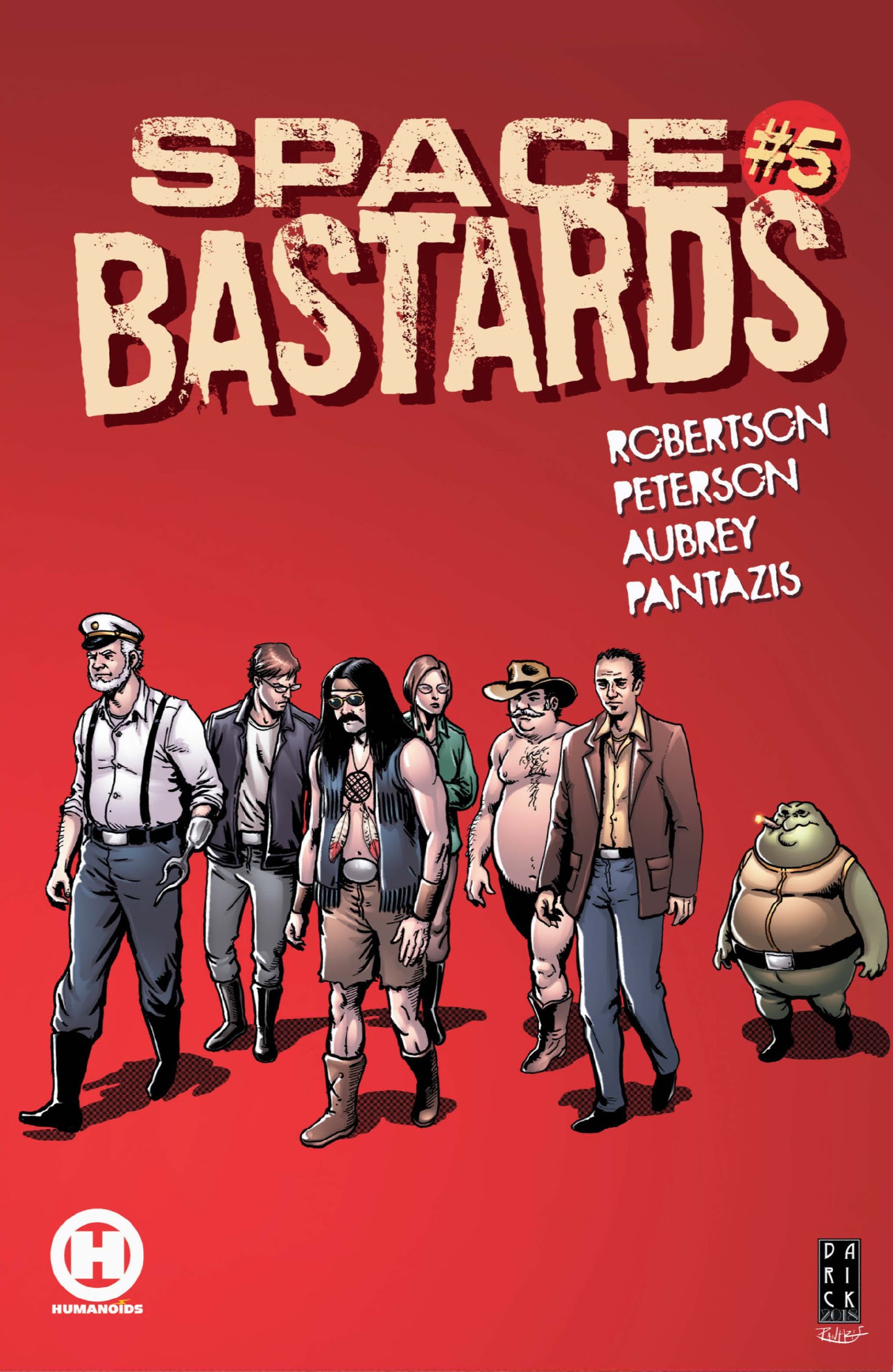 Read online Space Bastards comic -  Issue #5 - 1
