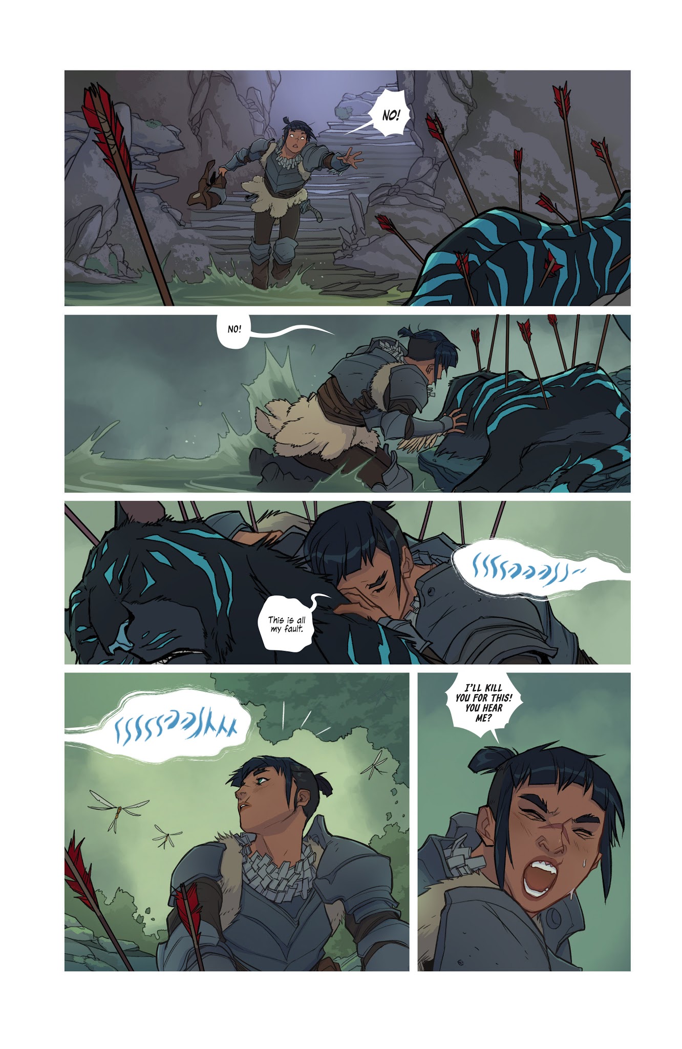 Read online Underwinter: A Field of Feathers comic -  Issue #5 - 28