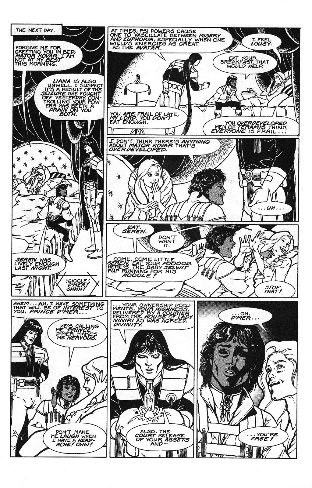 Read online A Distant Soil comic -  Issue #28 - 12