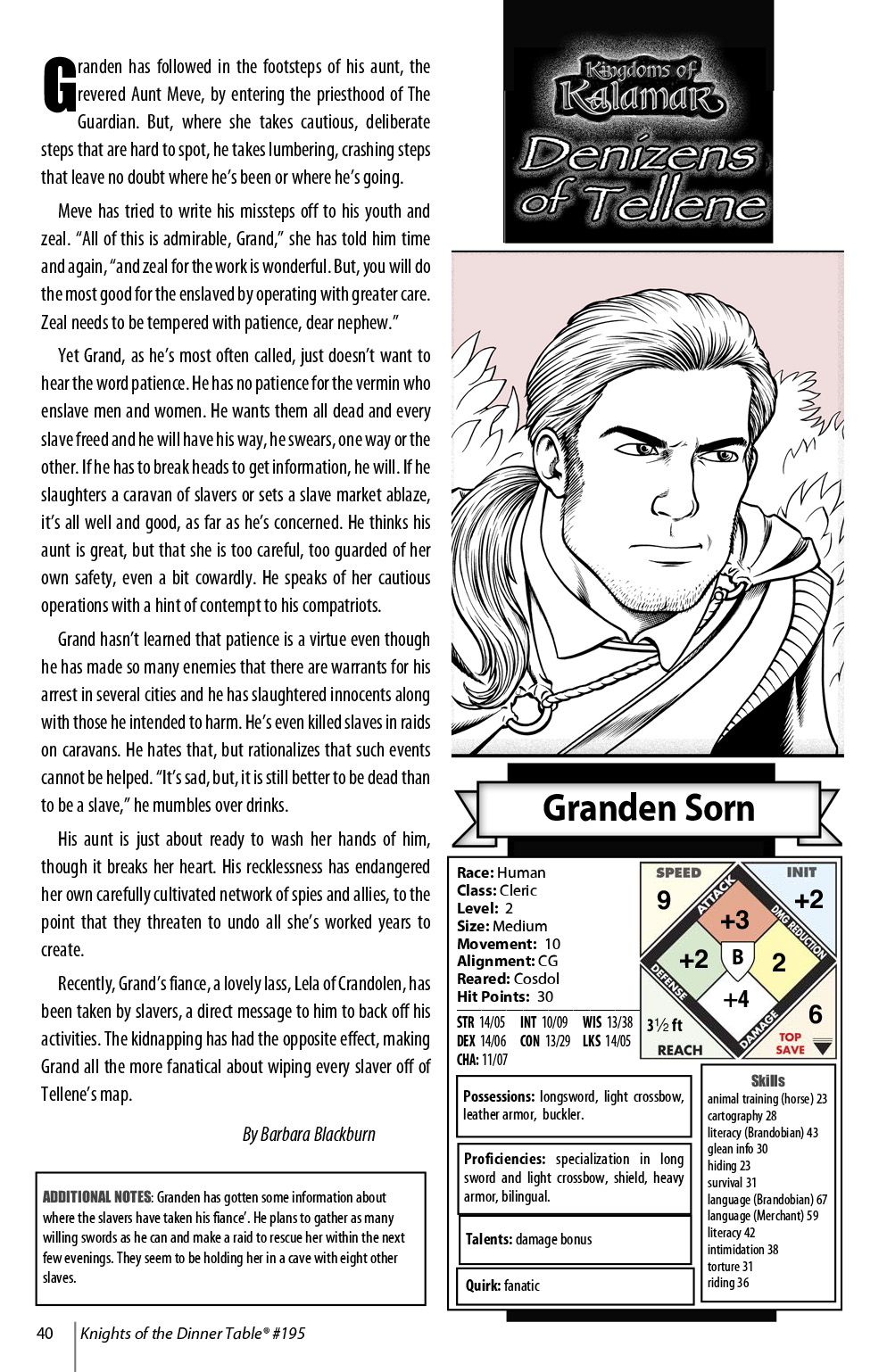 Read online Knights of the Dinner Table comic -  Issue #195 - 42