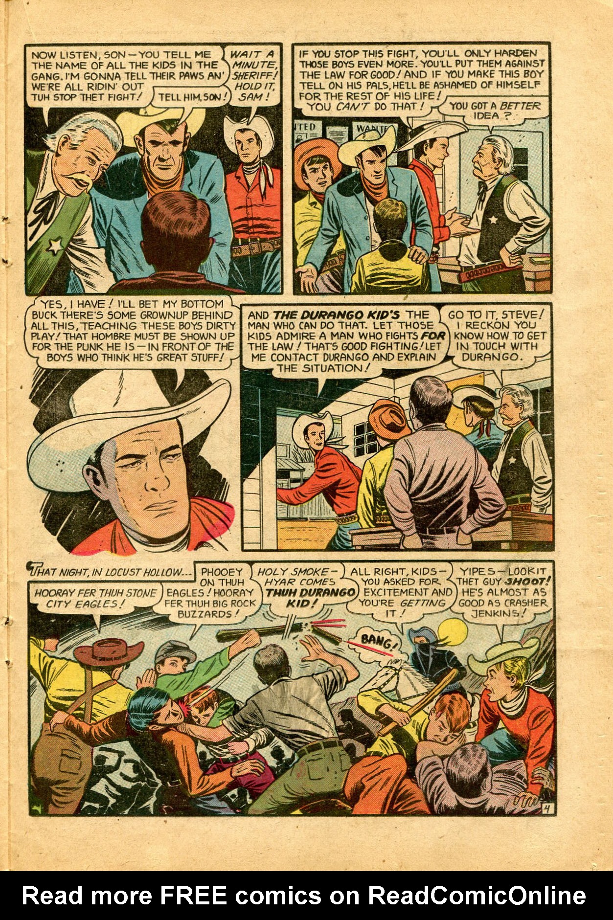 Read online Charles Starrett as The Durango Kid comic -  Issue #29 - 23