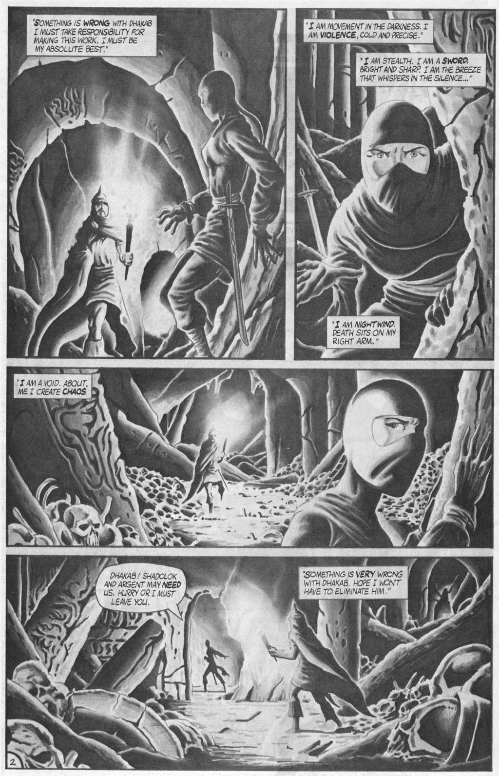 Read online Adventurers (1986) comic -  Issue #8 - 4