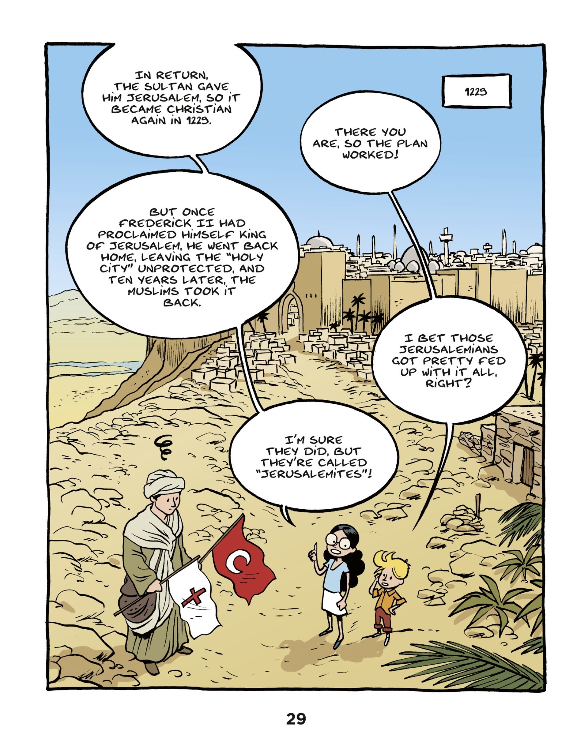 Read online On The History Trail With Ariane & Nino comic -  Issue #3 - 29