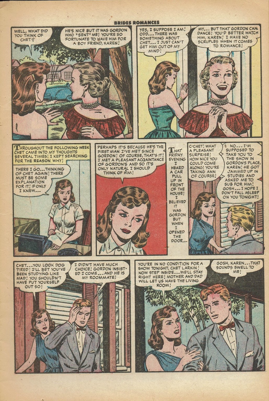 Read online Brides Romances comic -  Issue #8 - 5
