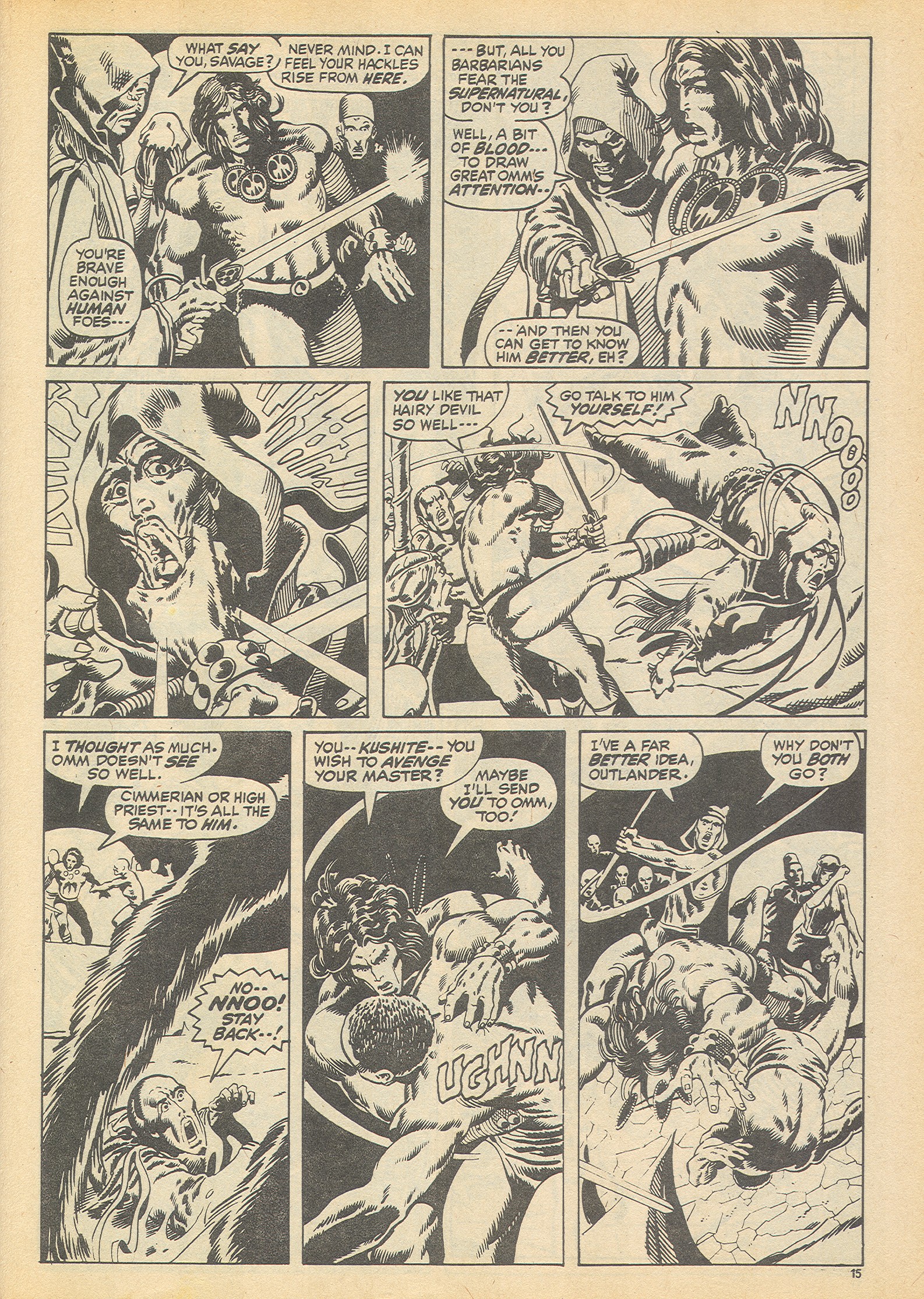 Read online The Savage Sword of Conan (1975) comic -  Issue #14 - 15