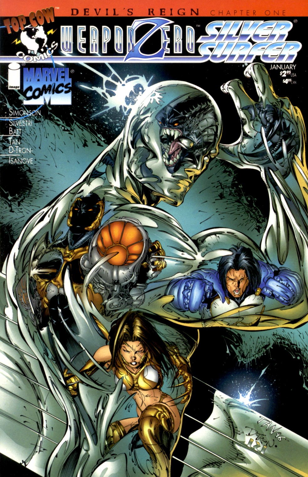 Read online Weapon Zero/Silver Surfer comic -  Issue # Full - 2