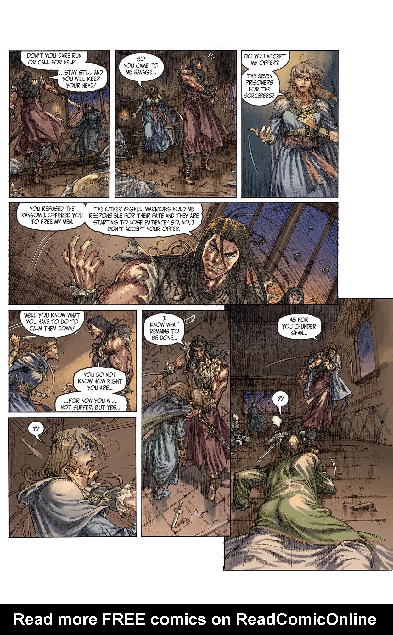 Read online The Cimmerian comic -  Issue # TPB 2 (Part 1) - 17