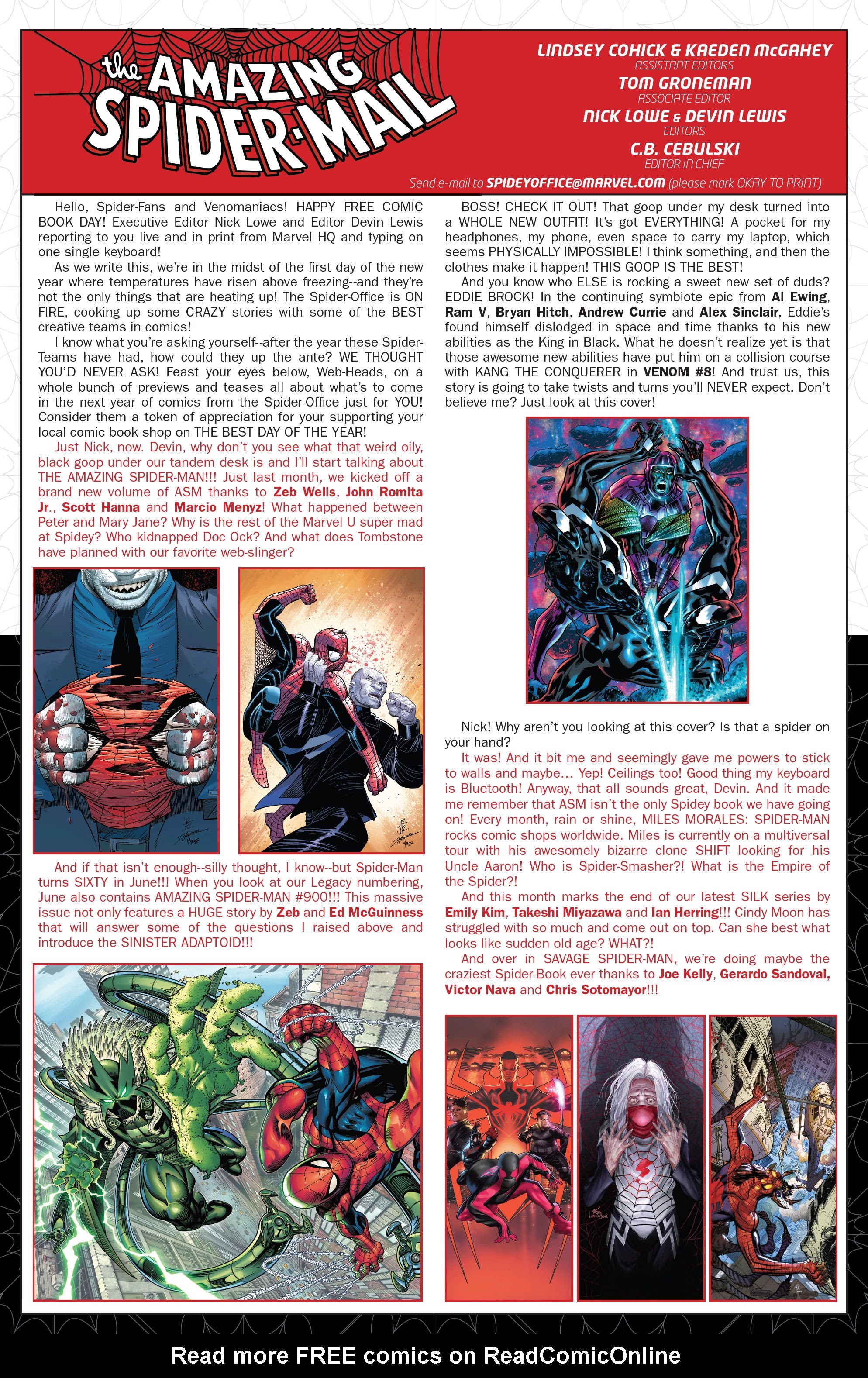 Read online Free Comic Book Day 2022 comic -  Issue # Spider-Man - Venom - 18