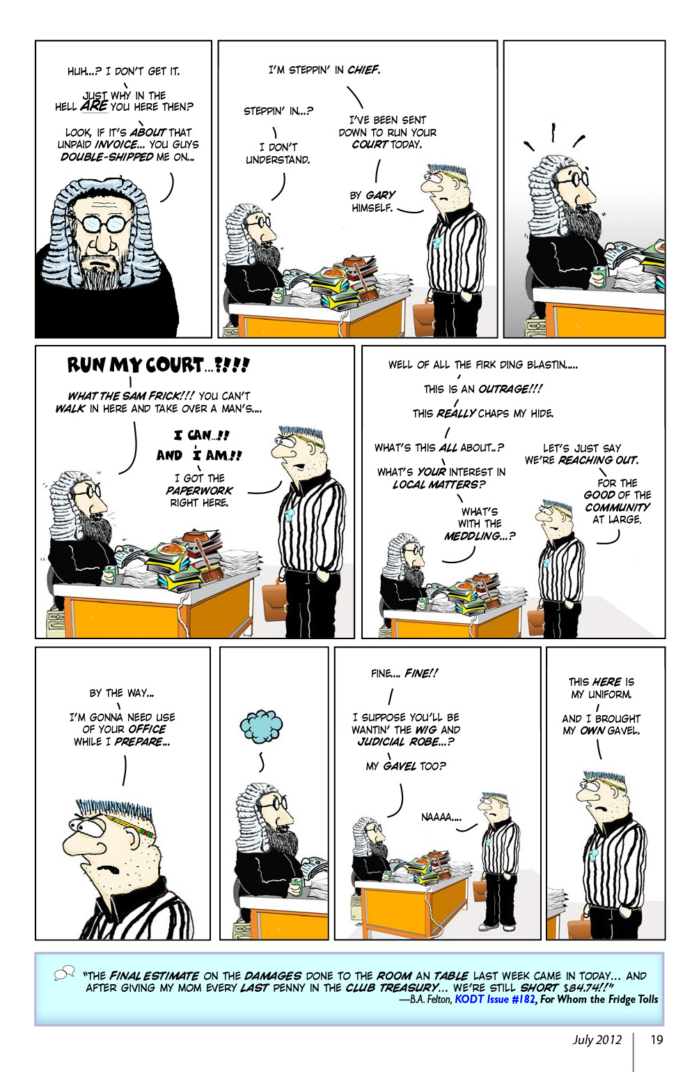 Read online Knights of the Dinner Table comic -  Issue #189 - 21