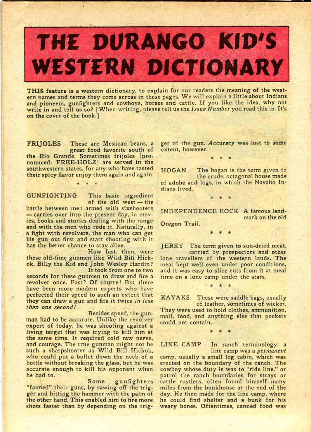 Read online Charles Starrett as The Durango Kid comic -  Issue #34 - 18