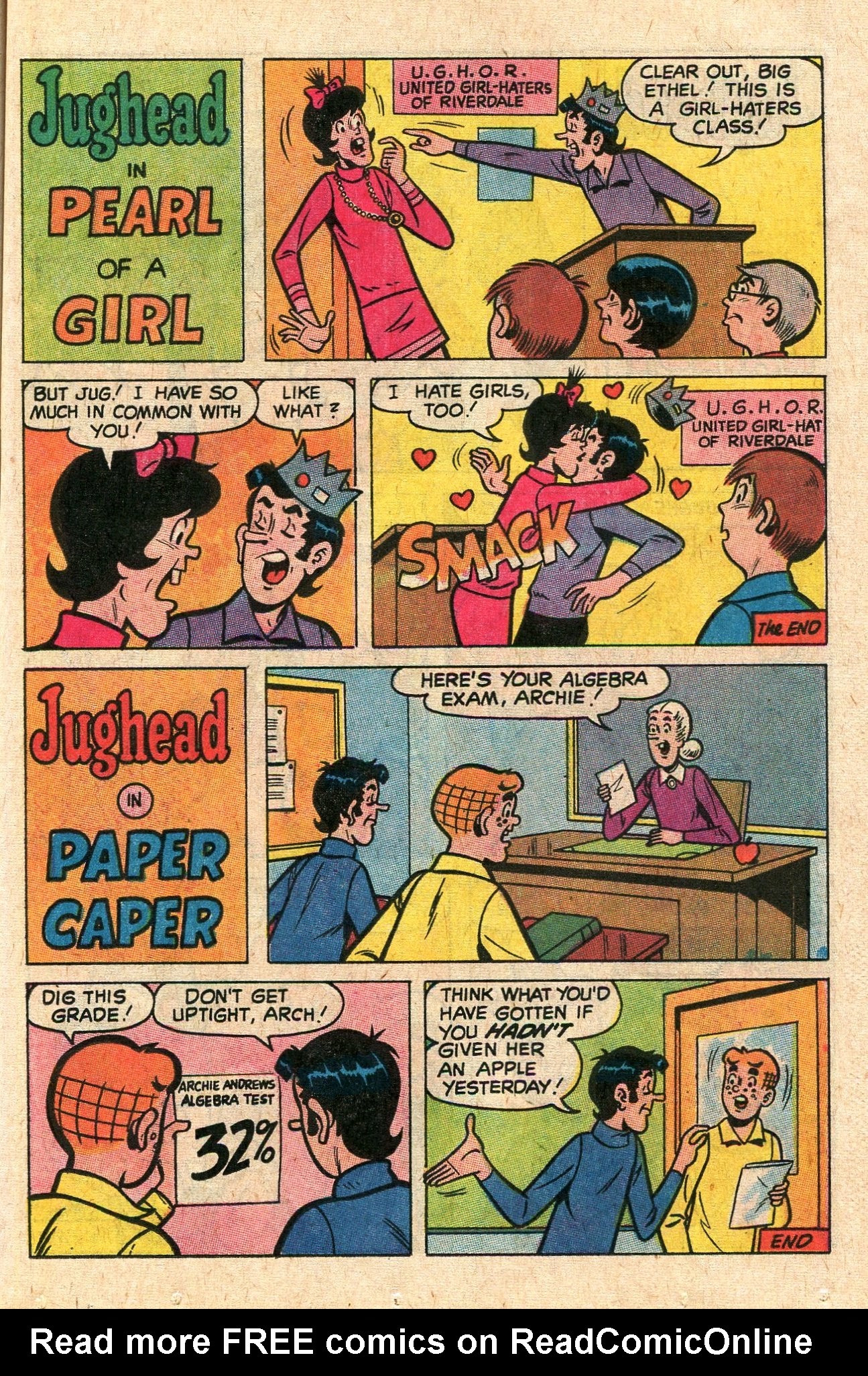 Read online Jughead's Jokes comic -  Issue #12 - 45