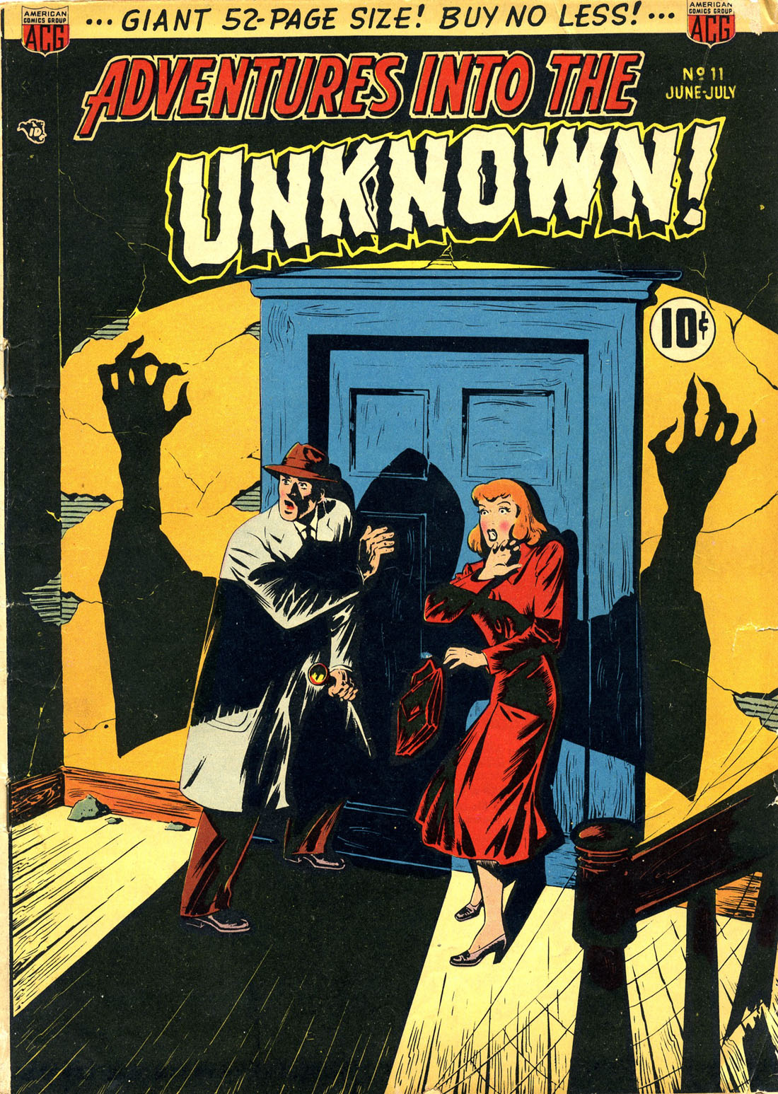 Read online Adventures Into The Unknown comic -  Issue #11 - 1