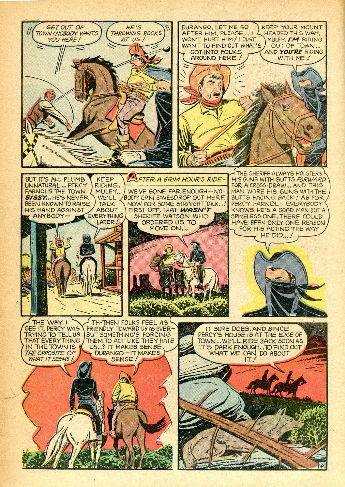 Read online Charles Starrett as The Durango Kid comic -  Issue #39 - 6