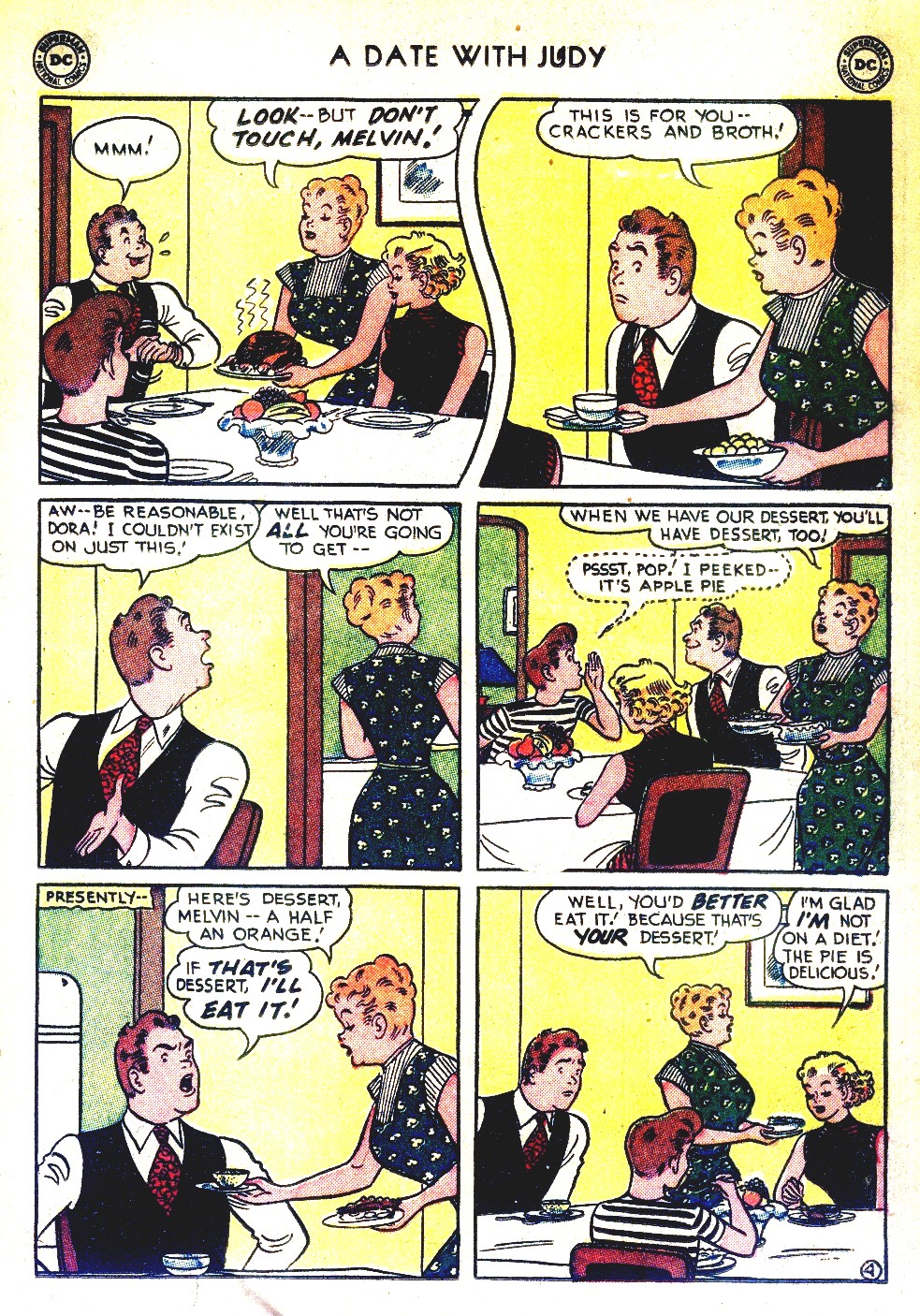 Read online A Date with Judy comic -  Issue #37 - 23