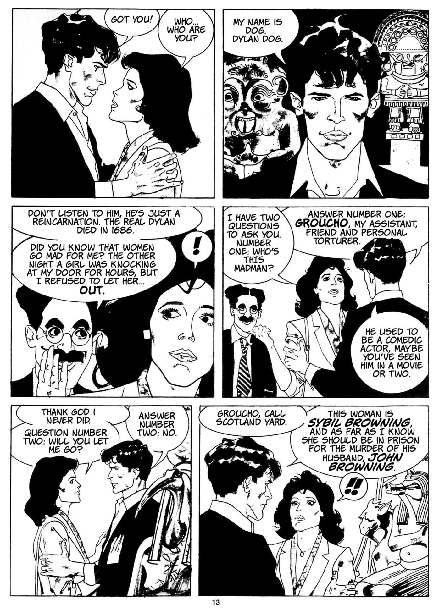 Read online Dylan Dog (1986) comic -  Issue #1 - 13