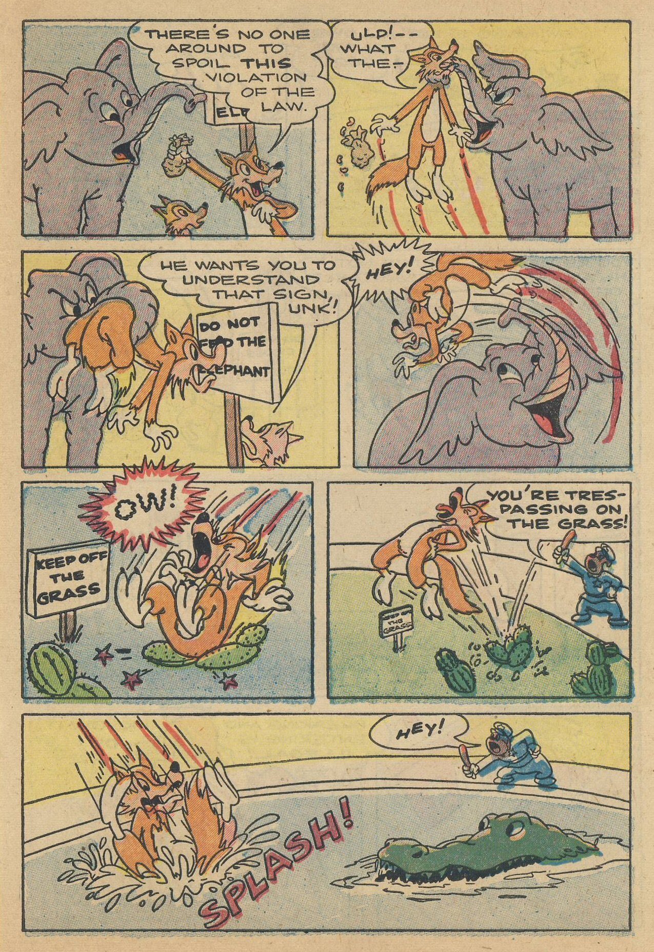 Read online Paul Terry's Mighty Mouse Comics comic -  Issue #45 - 55