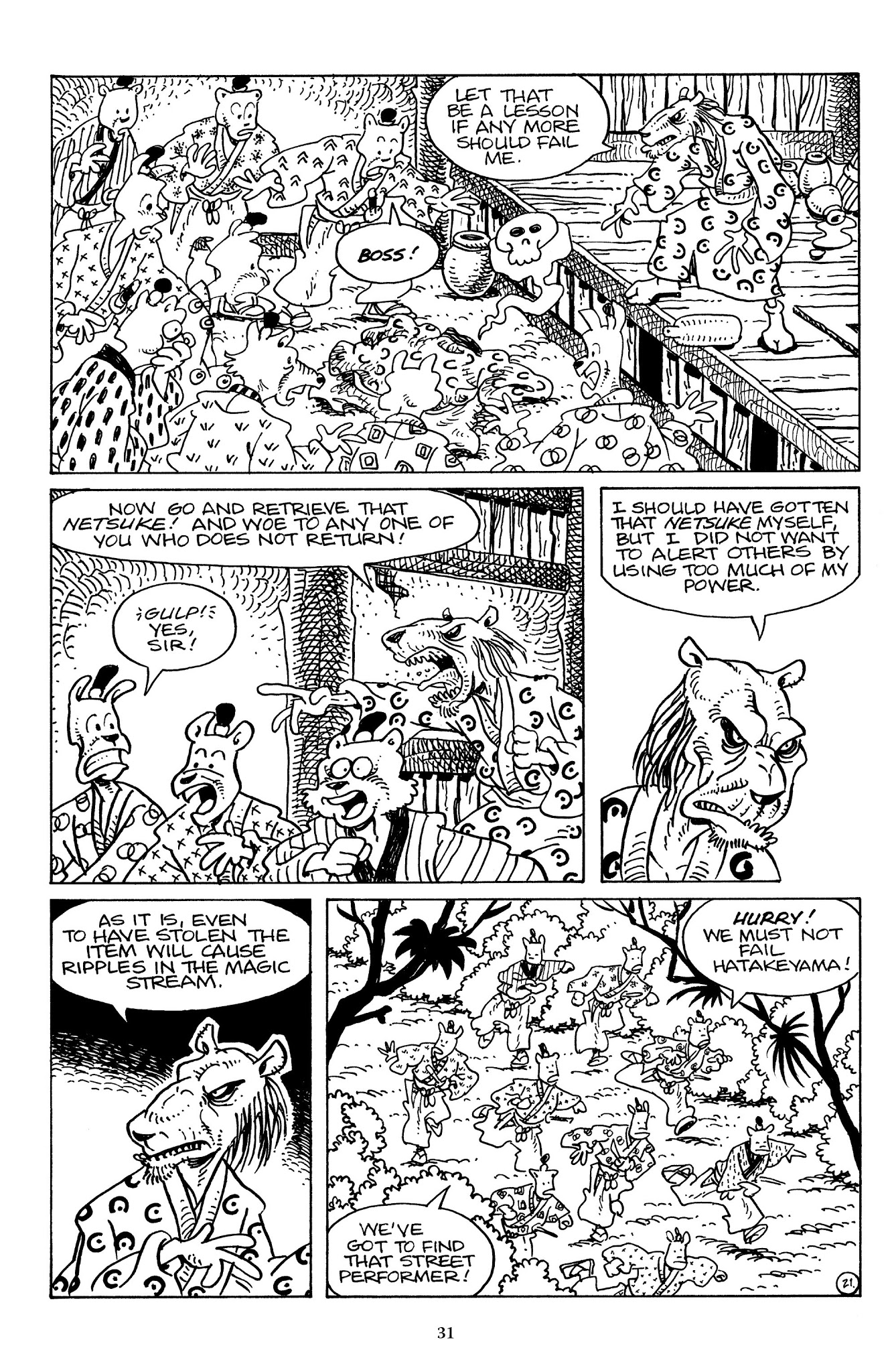 Read online The Usagi Yojimbo Saga comic -  Issue # TPB 7 - 30