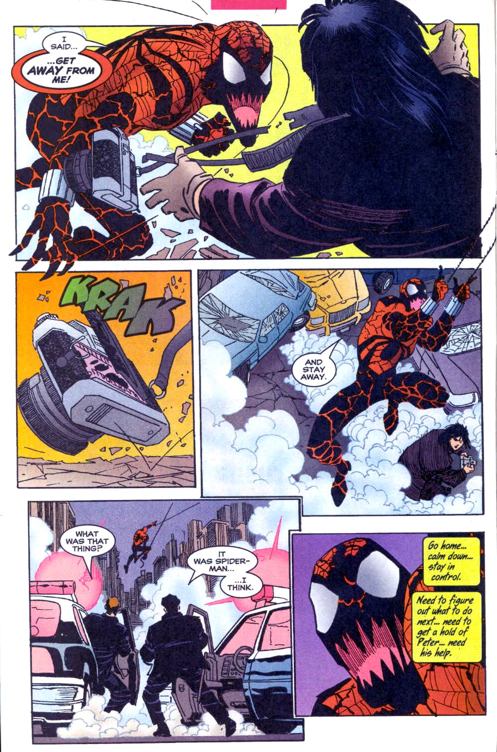 Read online Spider-Man (1990) comic -  Issue #67 - Who Am I - 6