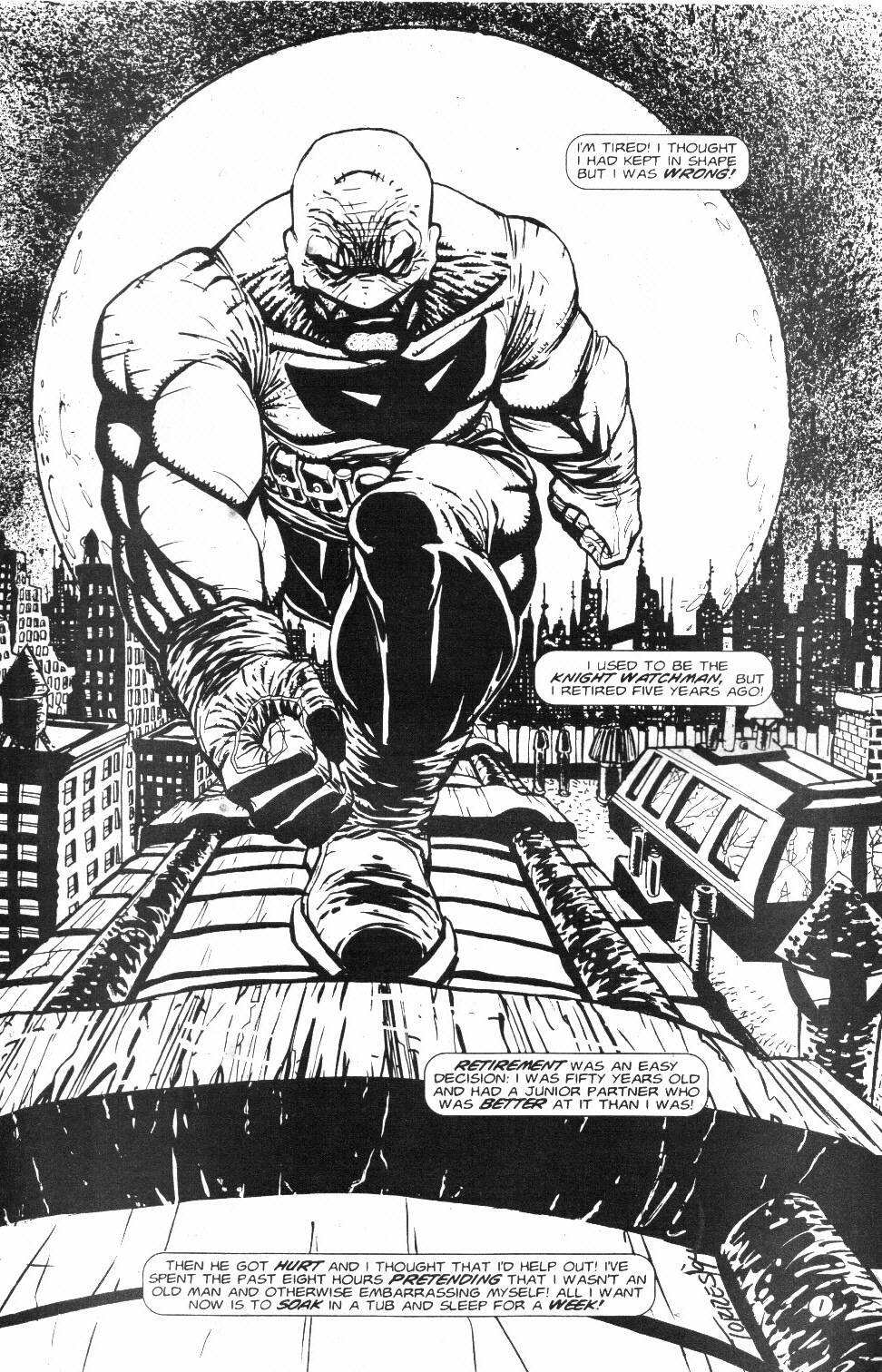 Read online Knight Watchman: Graveyard Shift comic -  Issue #2 - 3