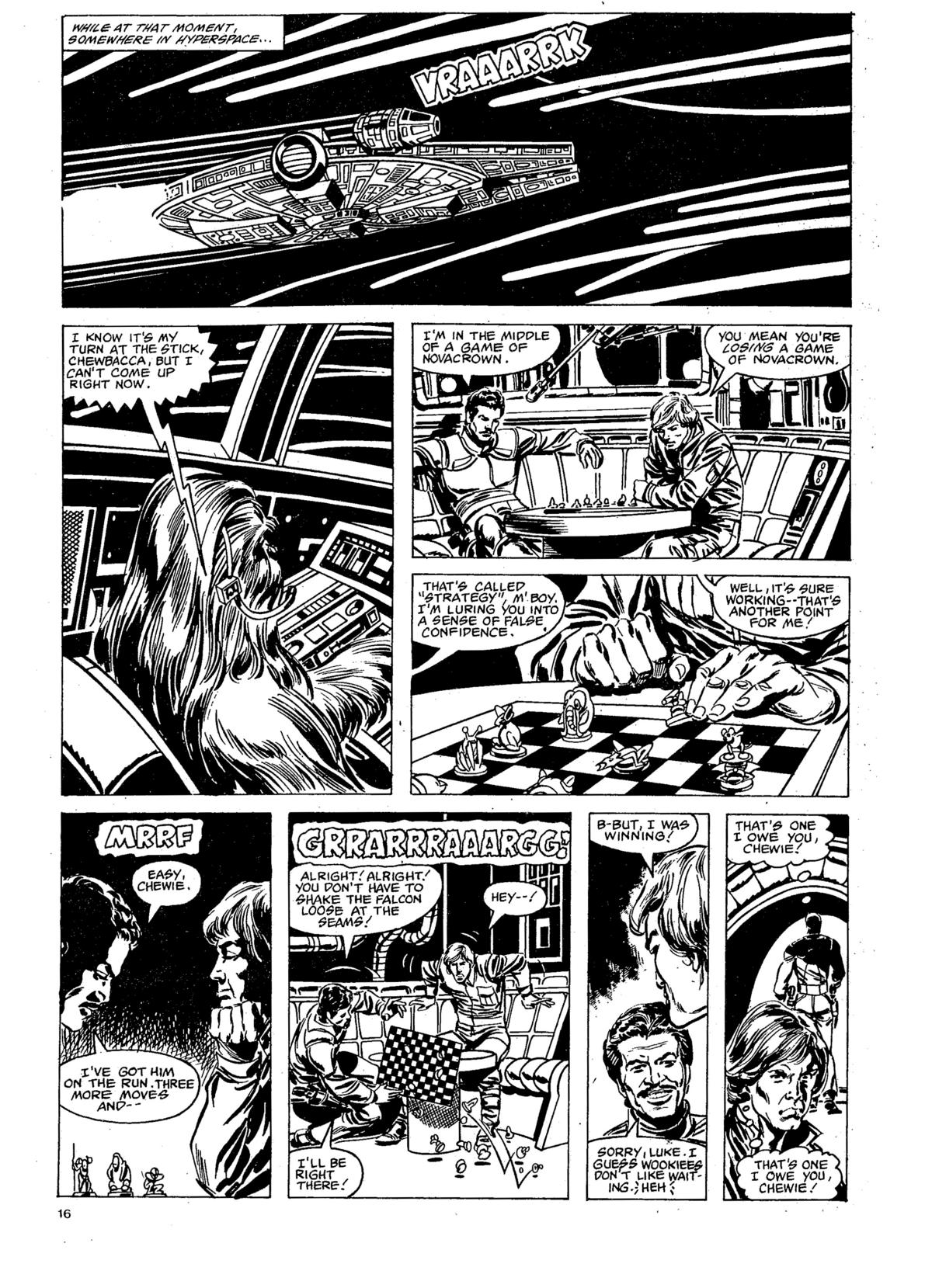 Read online Star Wars Weekly comic -  Issue #158 - 16