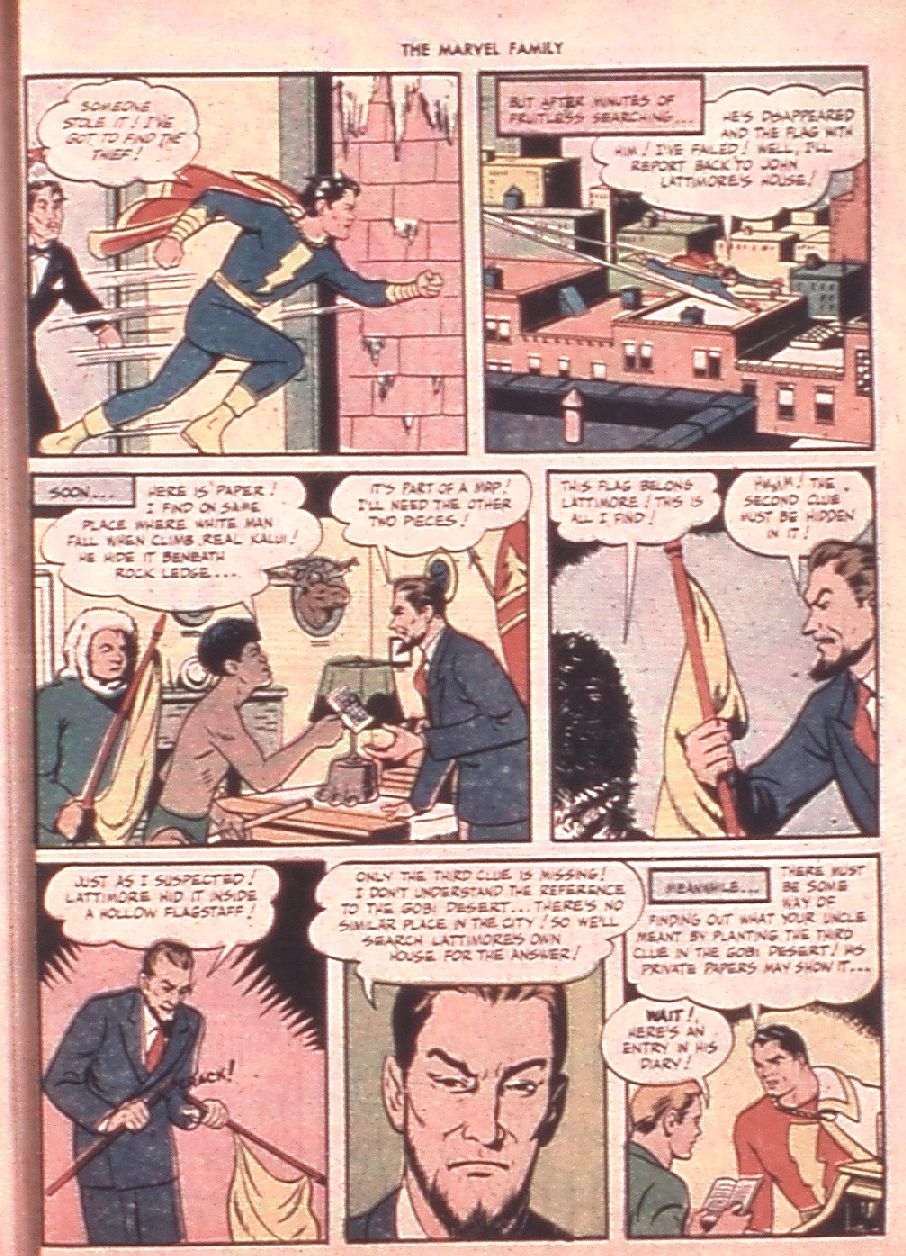 Read online The Marvel Family comic -  Issue #12 - 45
